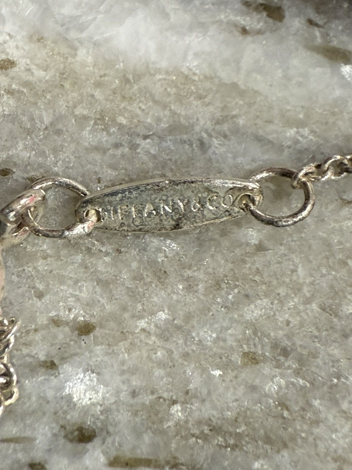 Tiffany & Co. *RARE* Tiffany & Co. Silver and Diamond “T” Necklace Size ONE SIZE - 5 Thumbnail
