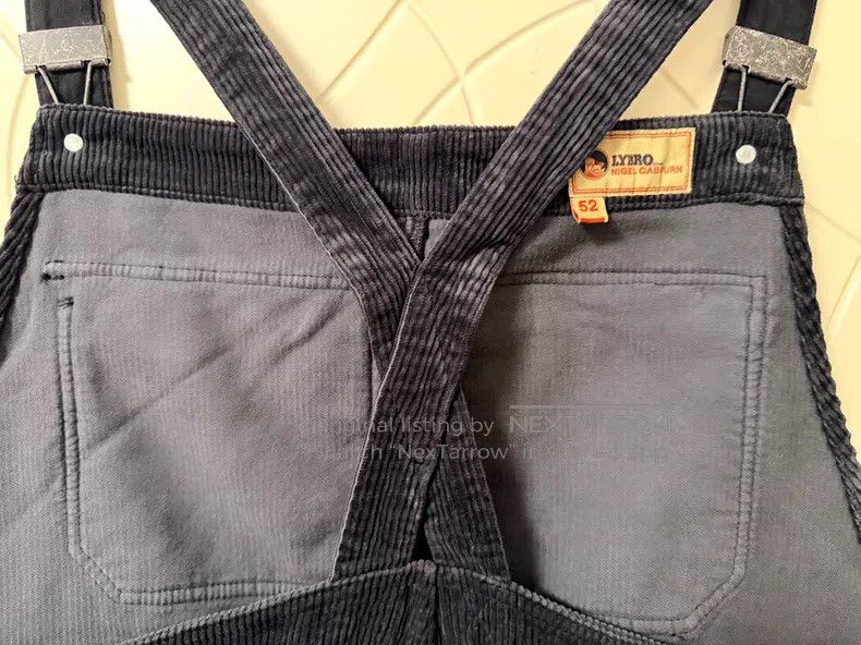 Nigel Cabourn Nigel Cabourn Corduroy Overalls Size 36" / US 14 / IT 50 - 5 Thumbnail