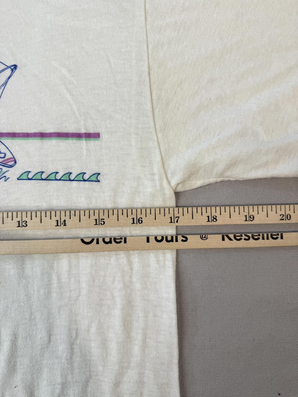 Designer VTG New Jersey Shore T-shirt 1980s Pepsi Kite Surfing Tee -L Size US L / EU 52-54 / 3 - 7 Thumbnail