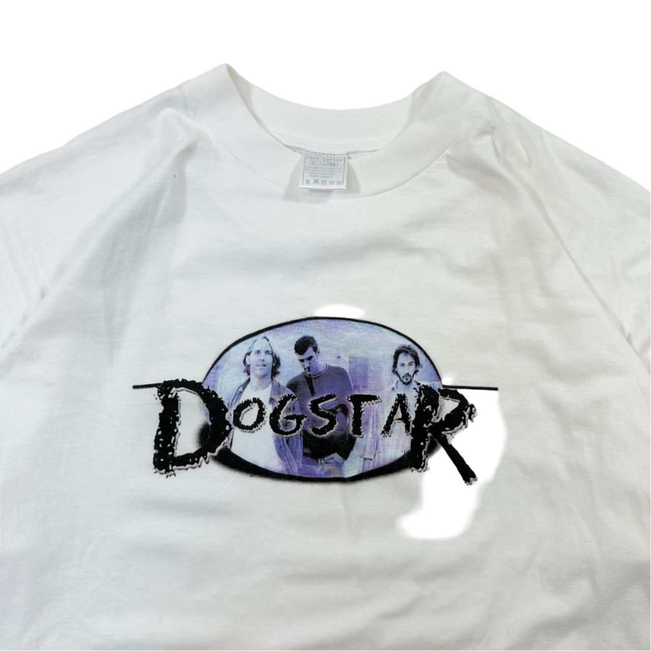 Vintage Vintage 90s Keanu Reeves Dog Star Graphic Band T Shirt Size US XL / EU 56 / 4 - 2 Thumbnail