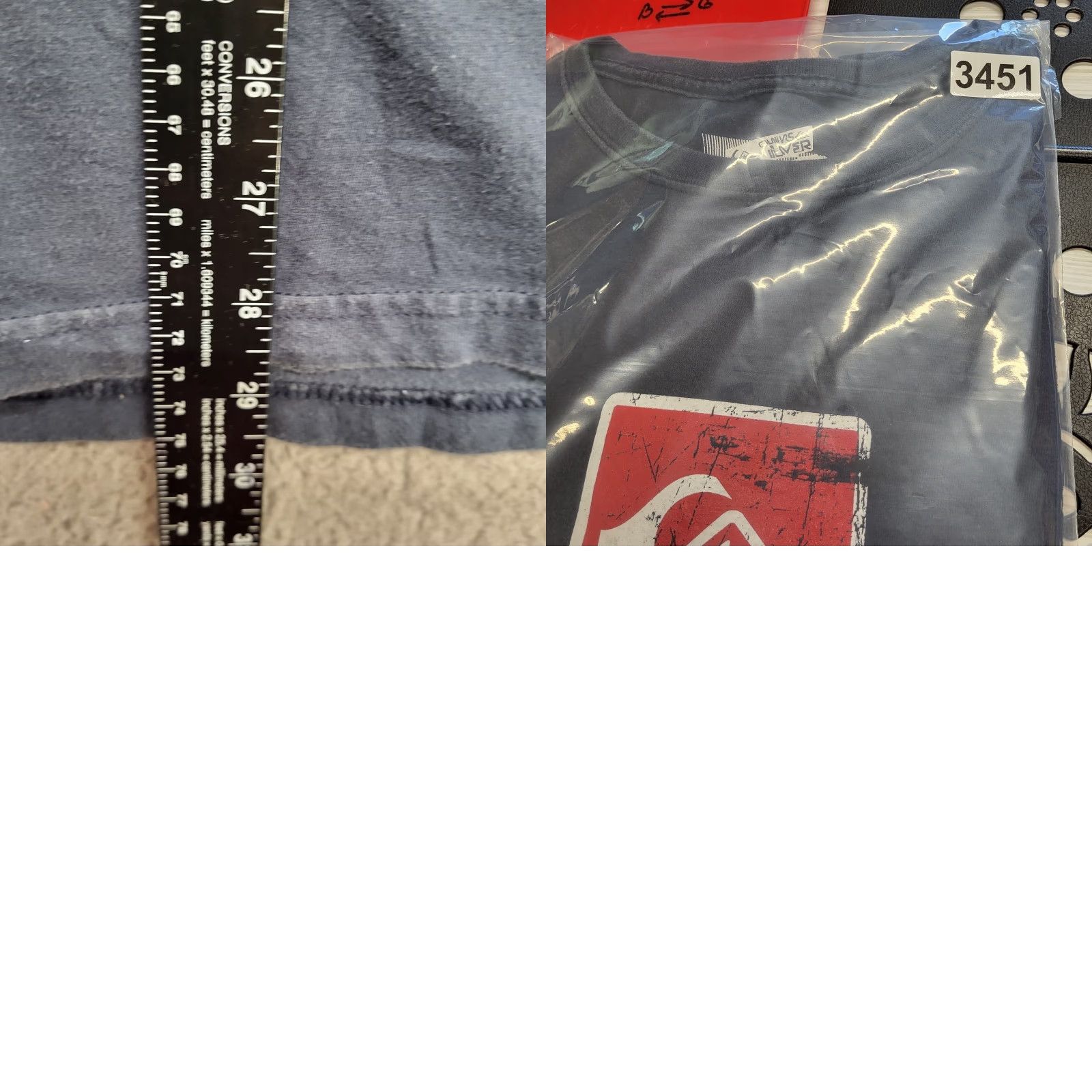 Quiksilver VINTAGE Quiksilver Shirt Men XL Surfing Board Surf Beach Active Logo Graphic Print Blue XL 100% Cotton Mens Size US XL / EU 56 / 4 - 8 Thumbnail