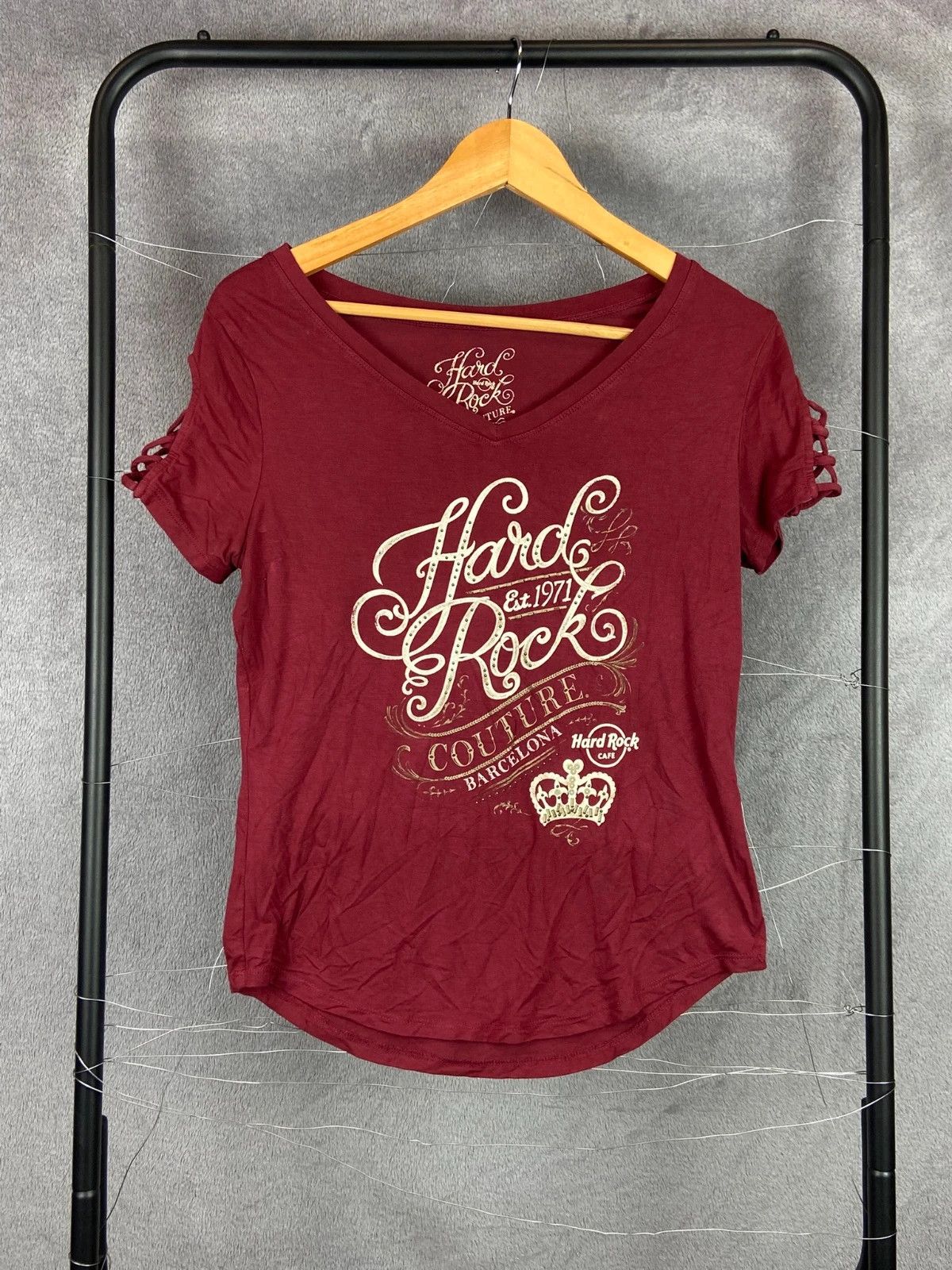 Hard Rock Cafe Hard Rock Cafe t-shirt vintage 90s tourist Size S / US 4 / IT 40 - 1 Thumbnail