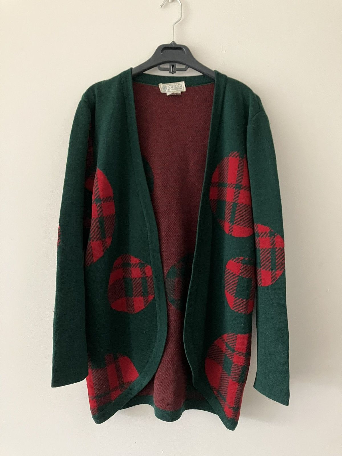 Gucci Gucci vintage cardigan 100%wool Size M / US 6-8 / IT 42-44 - 1 Thumbnail
