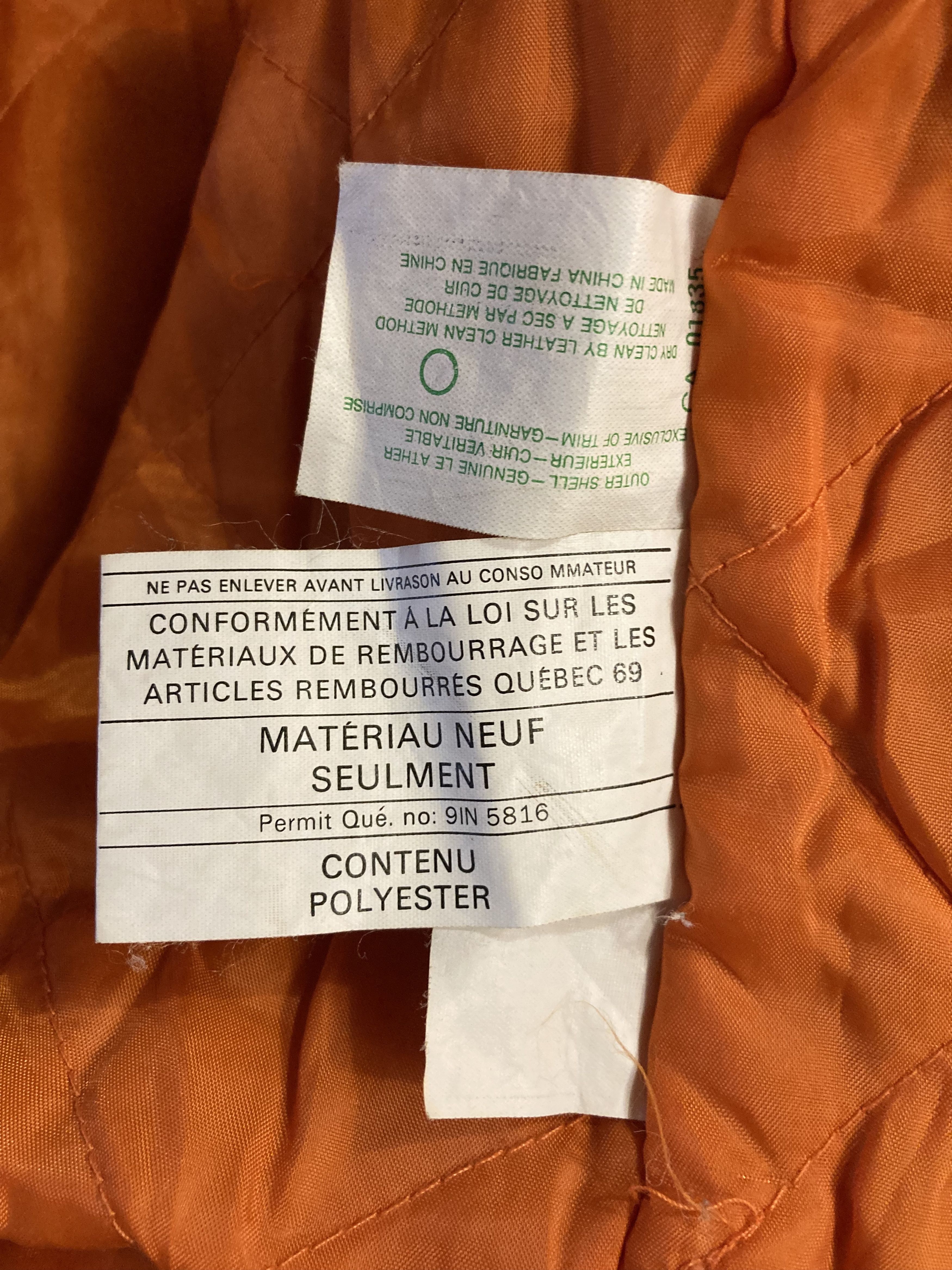 Cosa Nova Vintage Rare CosaNova Men MA-1 Leather Flight Bomber Jacket Size US M / EU 48-50 / 2 - 9 Thumbnail
