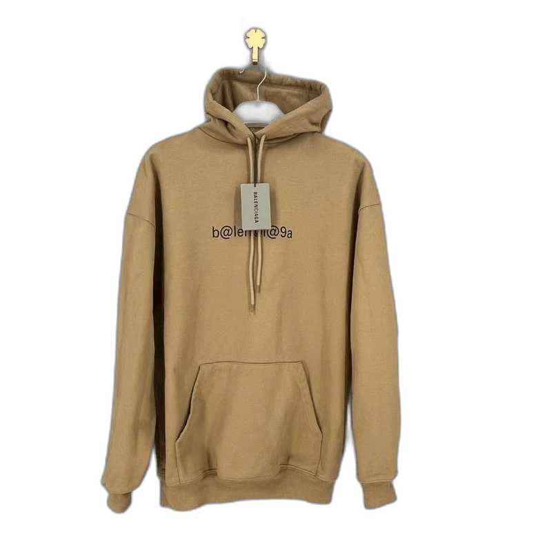 Balenciaga Balenciaga Khaki Email Hoodie Size XS-2505 Size US XS / EU 42 / 0 - 1 Thumbnail