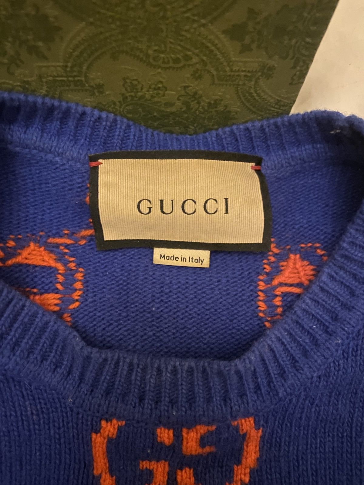 Gucci Gucci monogram jumper Size US M / EU 48-50 / 2 - 9 Thumbnail