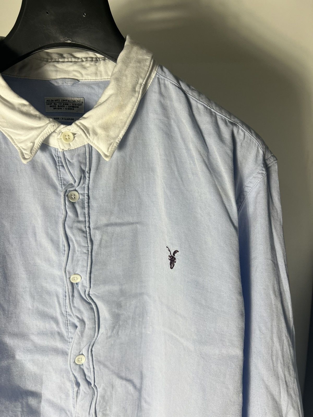 Allsaints × Vintage VERY RARE ALLSAINTS DESIGNER LONG SLEEVE SHIRT JAPAN STYLE Size US XL / EU 56 / 4 - 2 Thumbnail