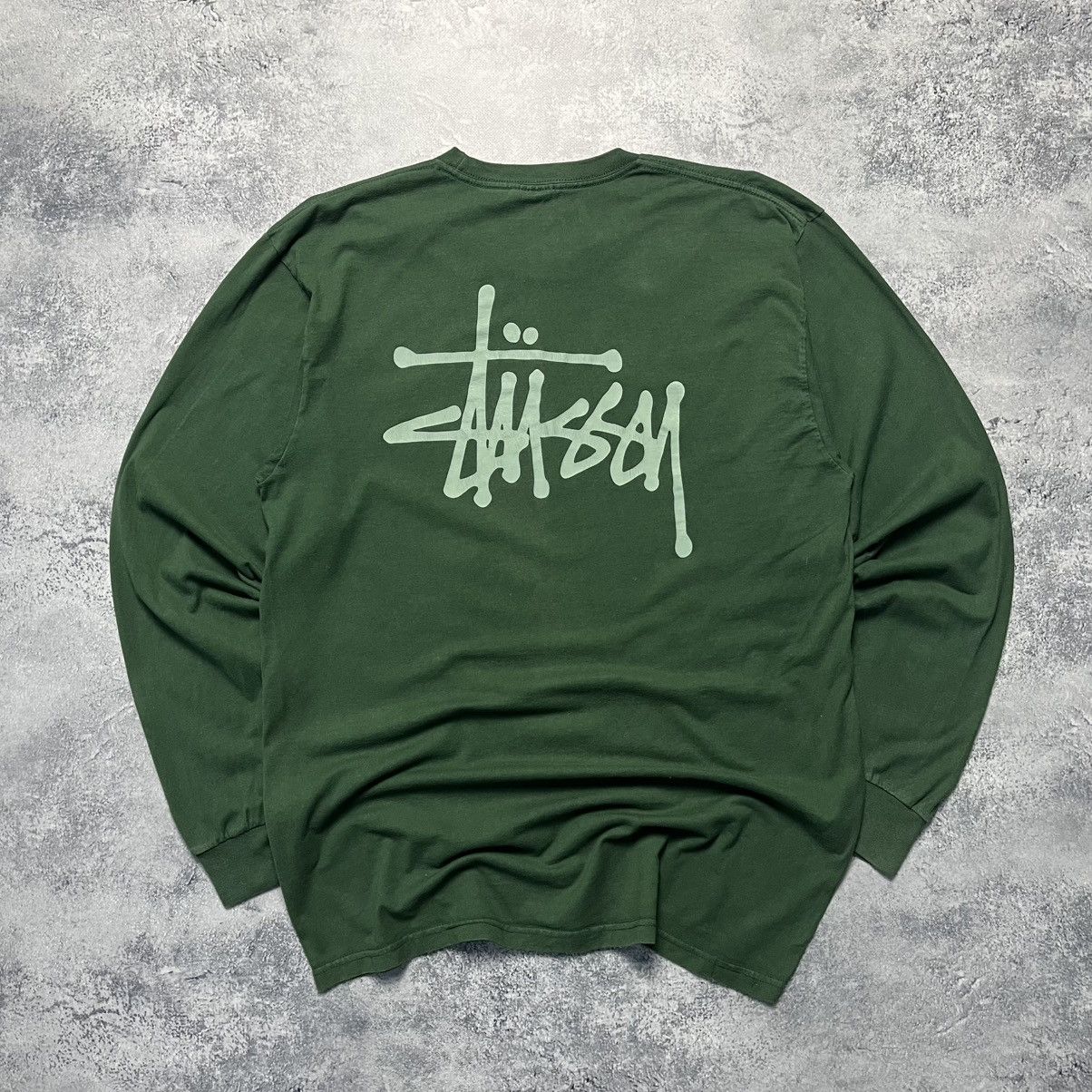 Stussy Vintage Stussy Big Logo Longsleeve Y2K Streetwear Skate Size US L / EU 52-54 / 3 - 5 Thumbnail