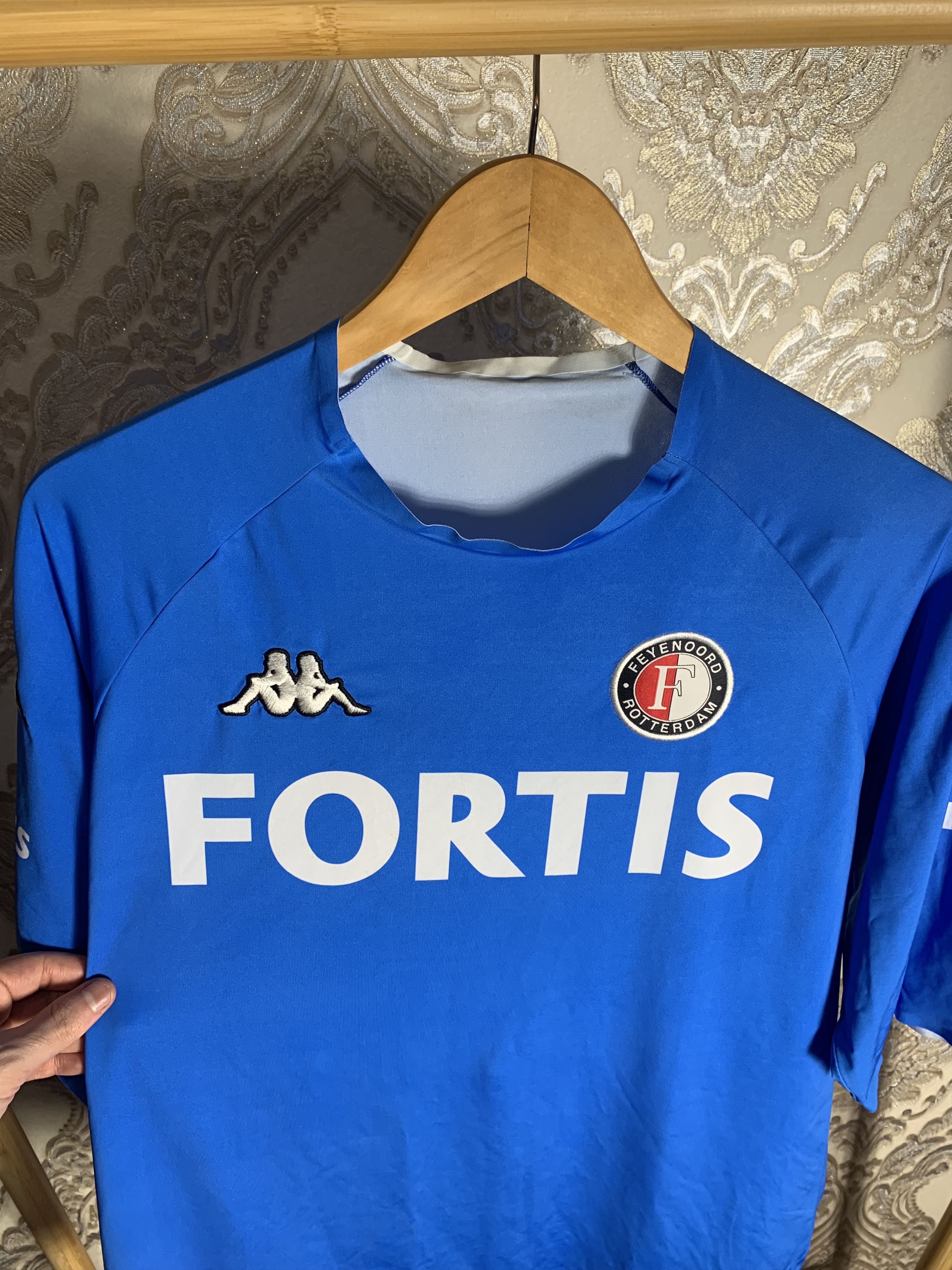 Kappa VINTAGE KAPPA FC FEYENOORD NETHERLANDS SOCCER JERSEY RETRO Size US L / EU 52-54 / 3 - 2 Thumbnail