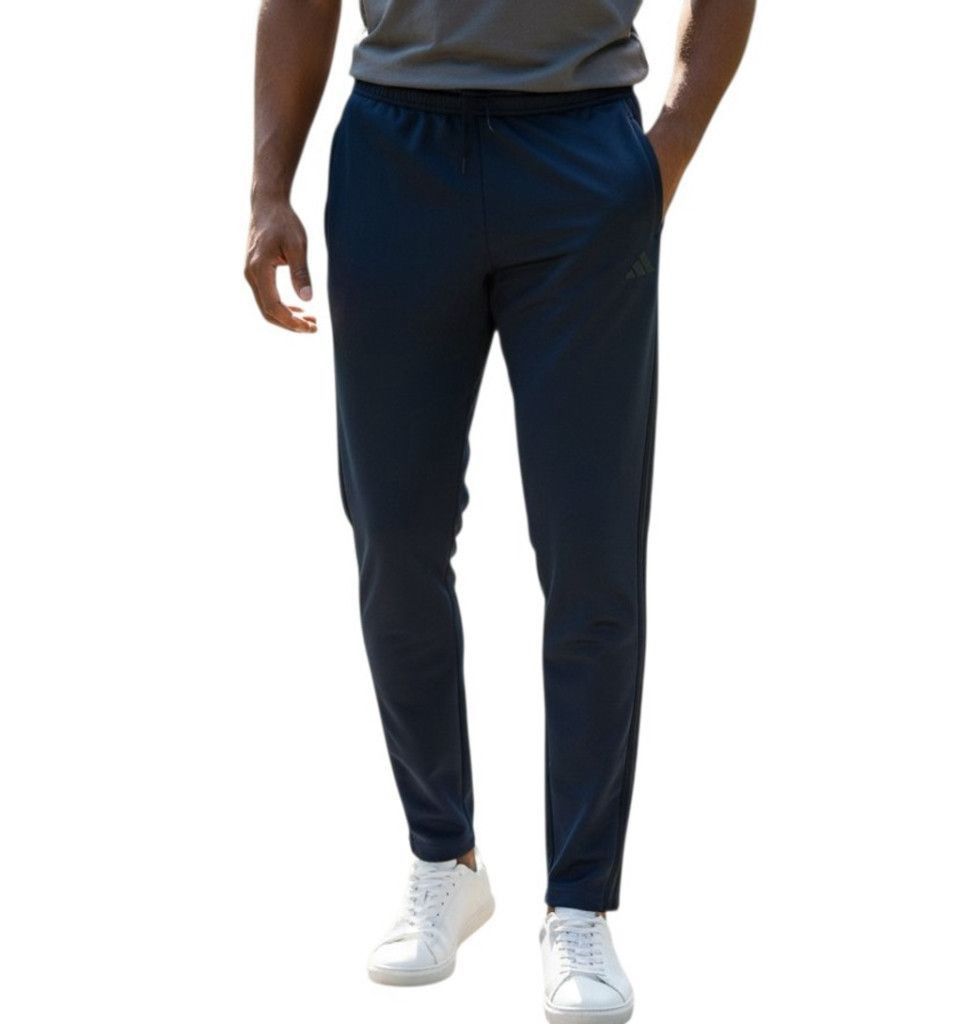Adidas Adidas Men's 3-Stripes Black Zip Ankle Jogging Pants Size XL Size US 42 / EU 58 - 1 Thumbnail