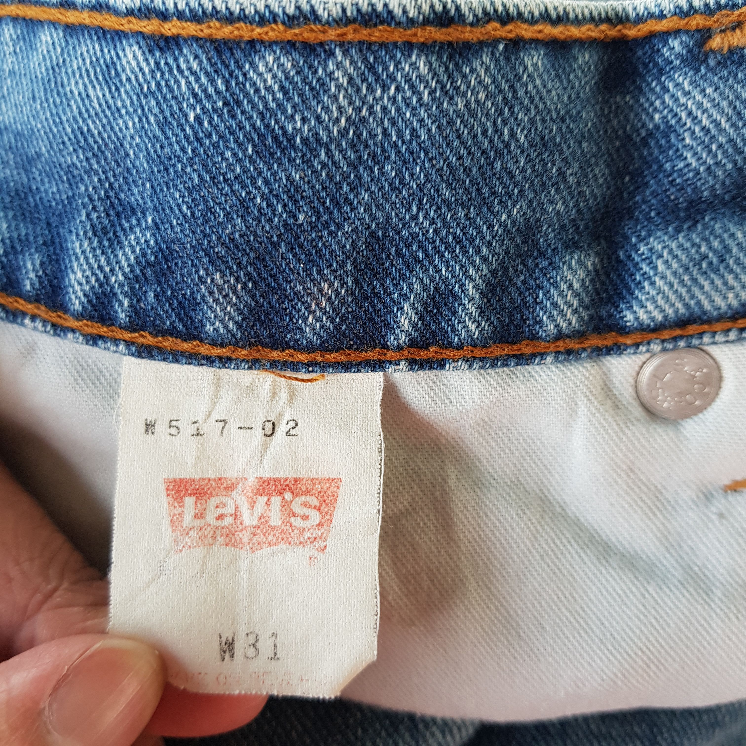 If Six Was Nine × Levi's × Vintage Vintage Levis Faded Jeans Flare Levi's 517 Boot Cut Denim Size 26" / US 2 / IT 38 - 9 Thumbnail