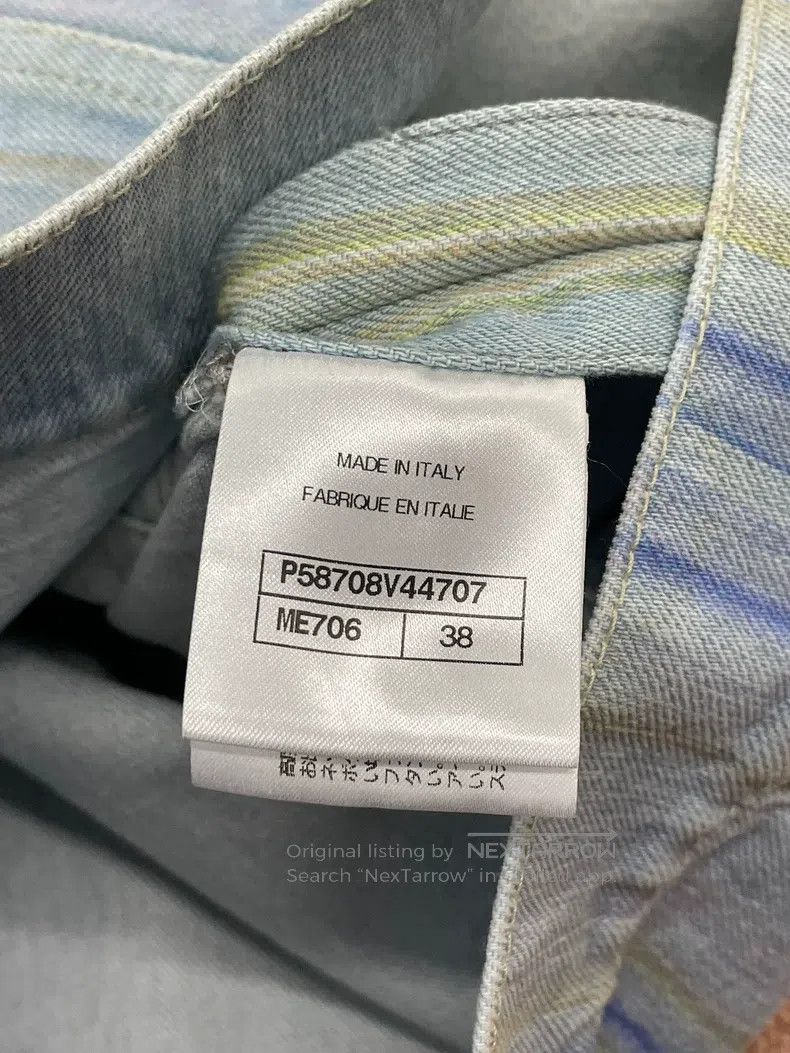 Chanel Chanel Waterfall Series Blue Camelia Denim Jacket Size XS / US 0-2 / IT 36-38 - 8 Thumbnail