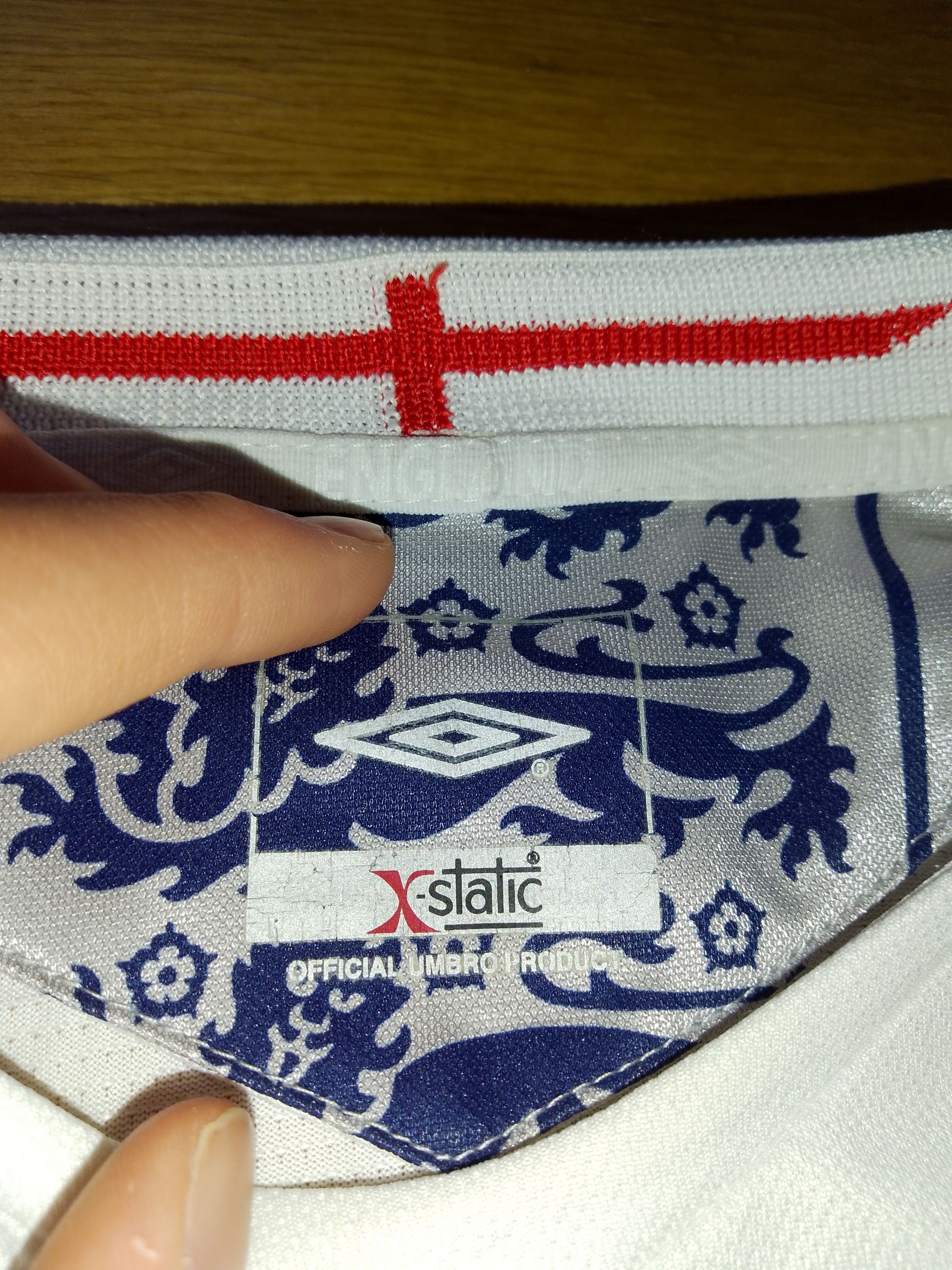 Umbro Football England Jersey Y2k rap hiphop 2005/2007 Size US XS / EU 42 / 0 - 3 Thumbnail