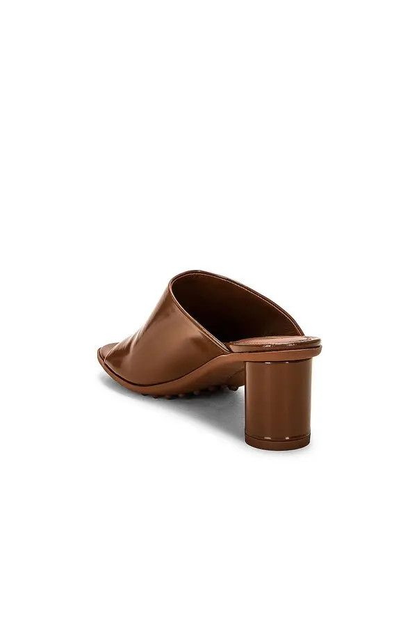 Bottega Veneta o1n1vont1225 Atomic Mule in Brown Size US 6 / IT 36 - 3 Thumbnail
