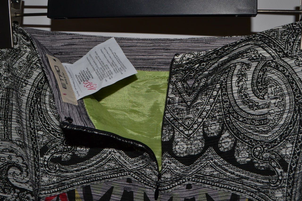 Etro × Vintage Etro Womens Skirt Size 46 Made In Italy Size 34" / US 12 / IT 48 - 8 Thumbnail