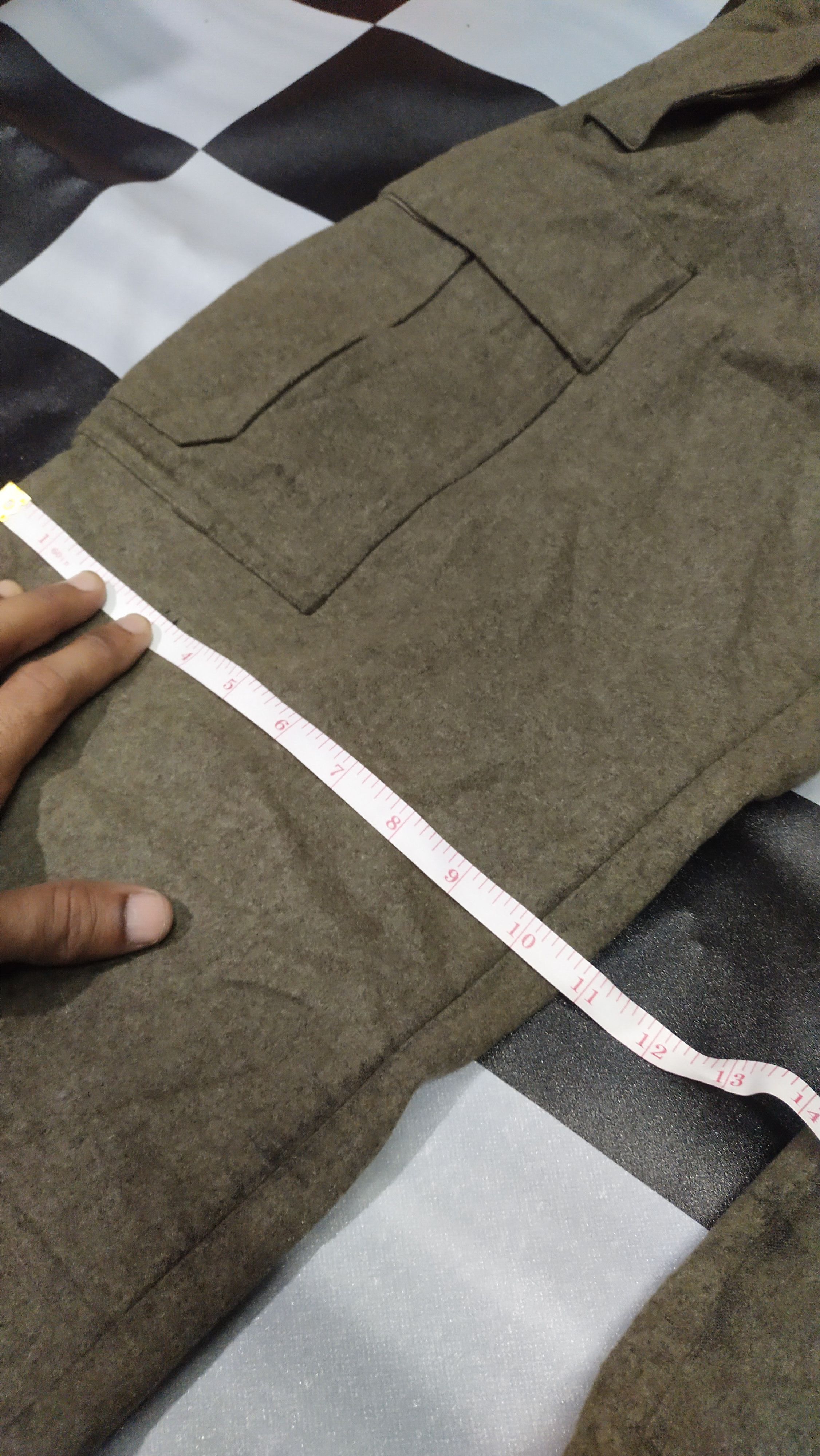 Vintage Vtg 1960s German Army Wool Cargo Pants Size US 30 / EU 46 - 14 Thumbnail