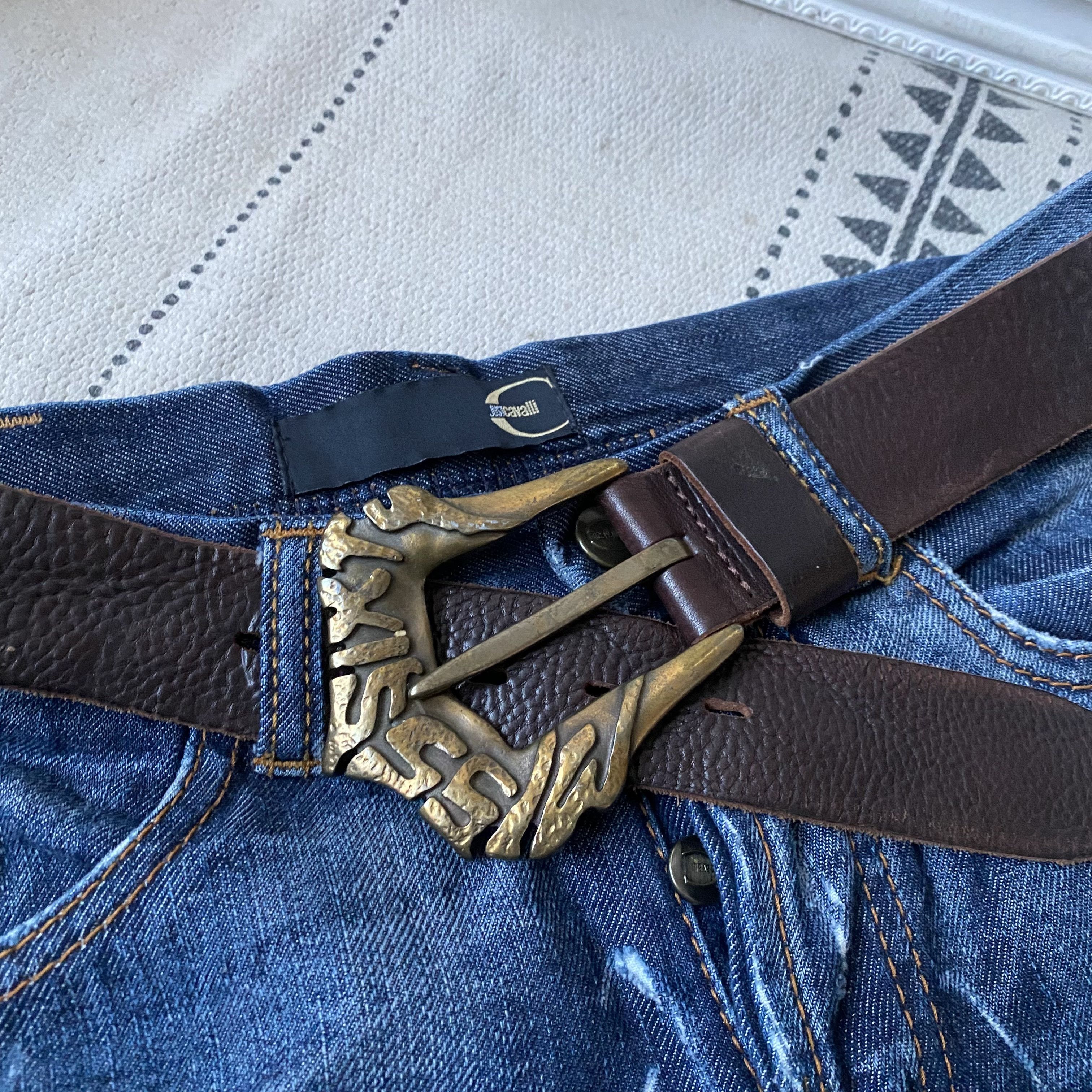Hysteric Glamour Vintage Y2K Miss Sixty Lether Belts American Westen vibe Size 32 - 1 Thumbnail