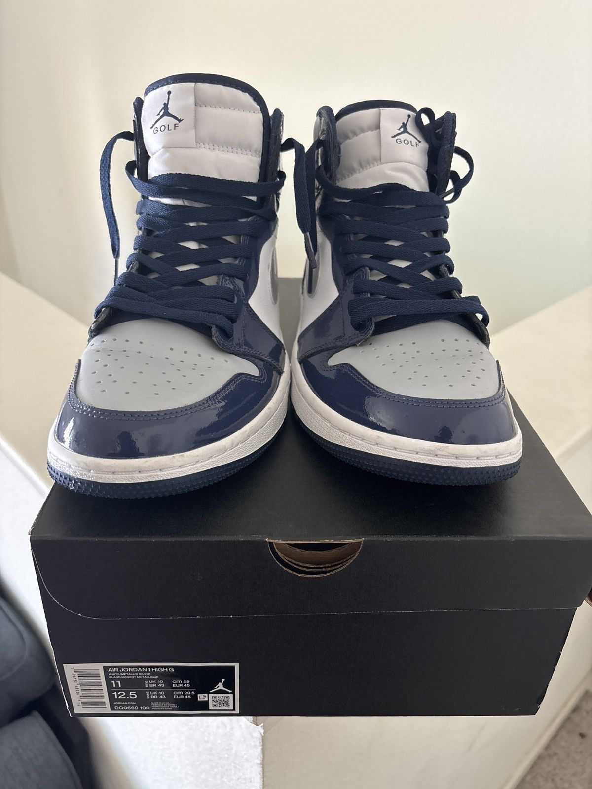 Jordan Brand Jordan 1 High G Navy Size US 11 / EU 44 - 3 Thumbnail