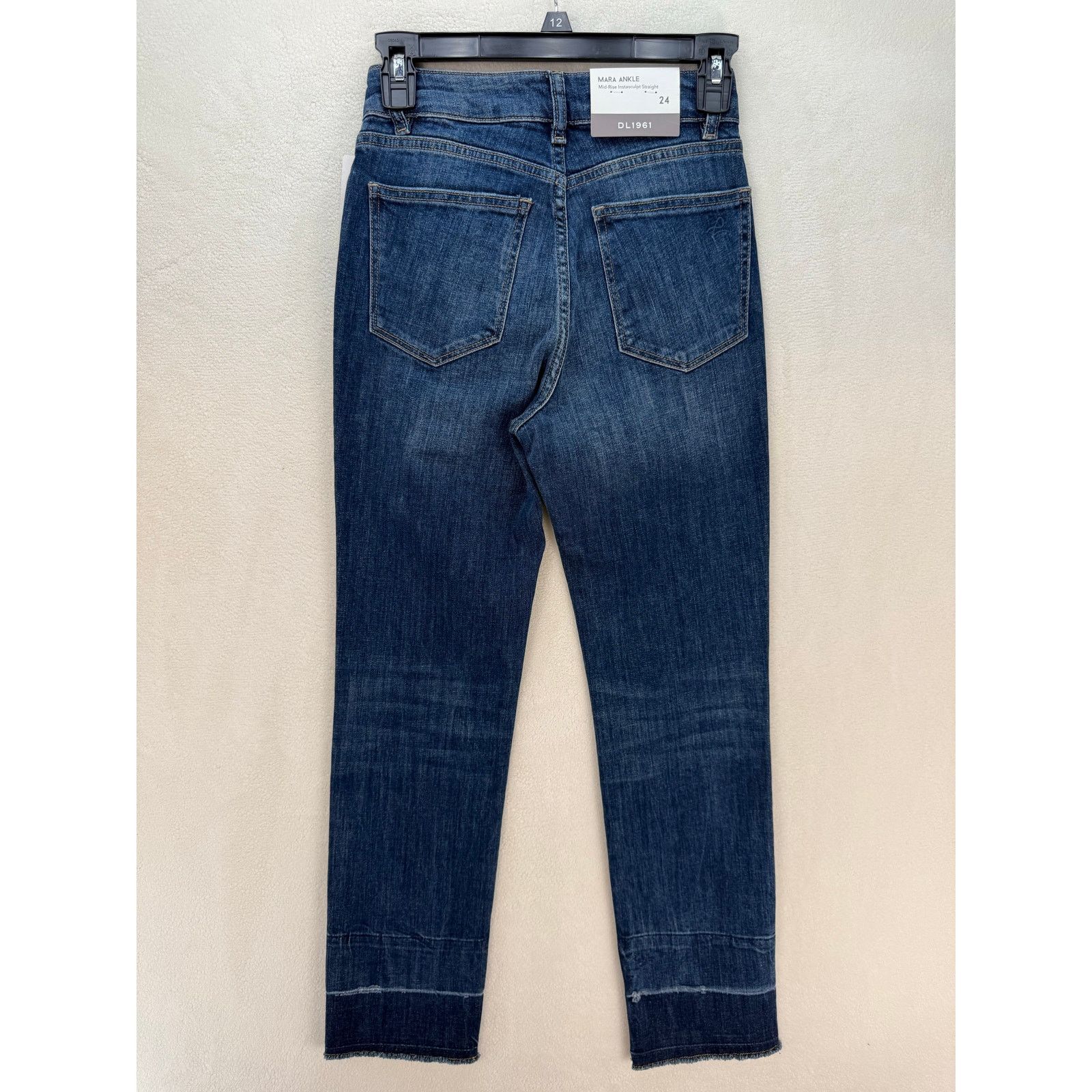 DL1961 DL1961 WOMEN'S 24 MARA HIGH RISE STRAIGHT FIT ANKLE JEANS SA Size 24" / US 00 / IT 34 - 7 Thumbnail