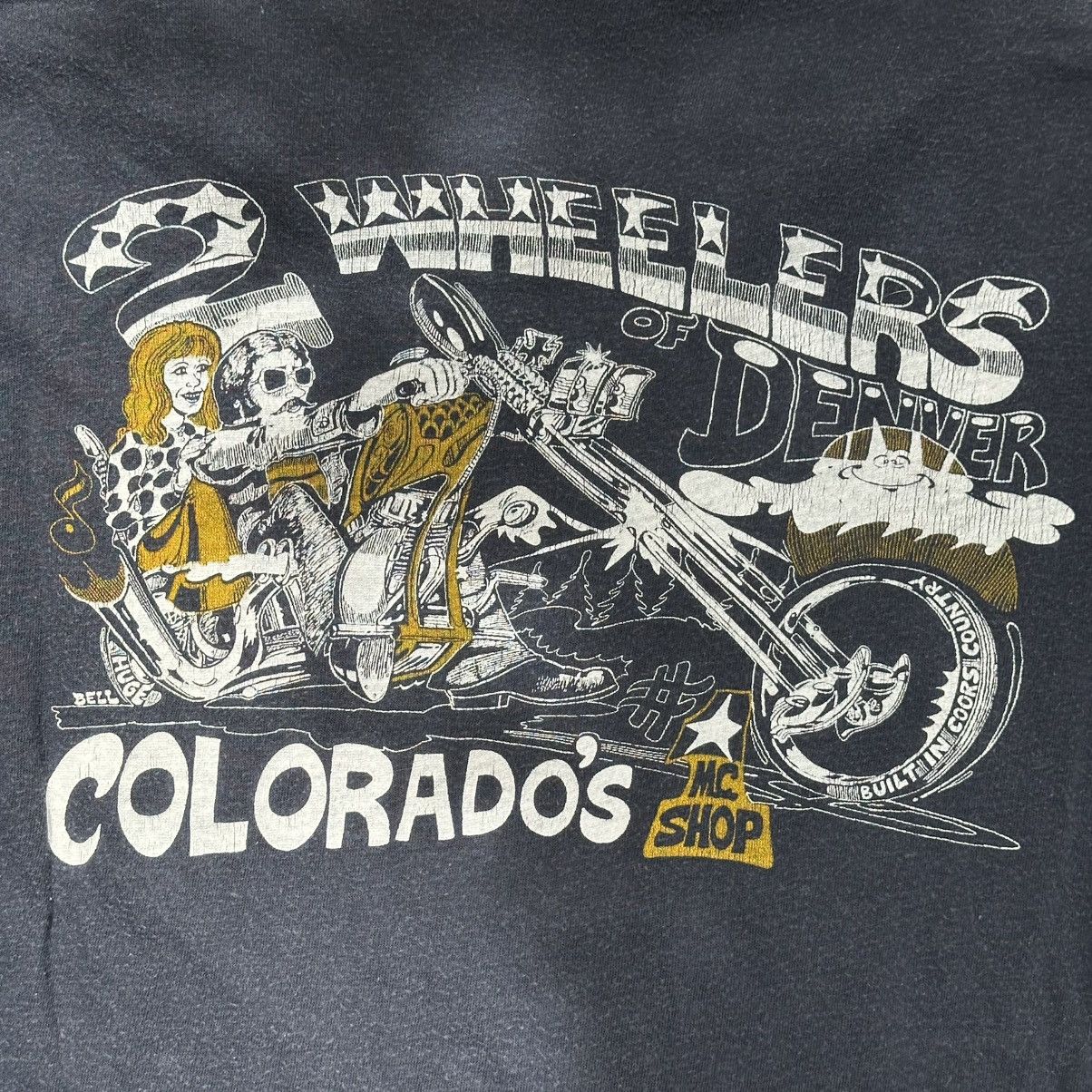 Harley Davidson × Vintage Vintage T-shirt Harley Davidson 80s Size US L / EU 52-54 / 3 - 4 Thumbnail
