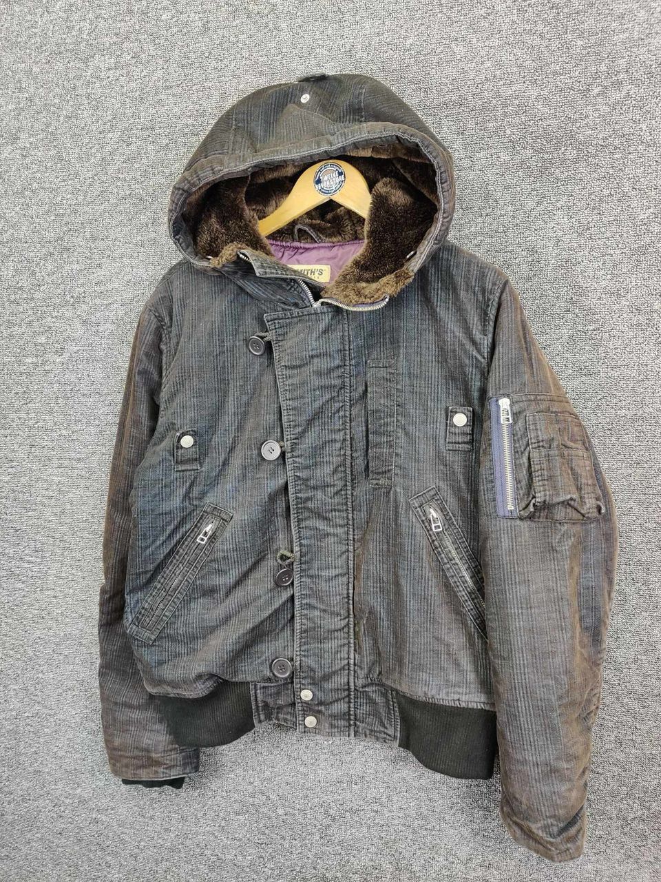 Smith's American Vintage Smith's American Flight Bomber Jacket Size US L / EU 52-54 / 3 - 2 Thumbnail