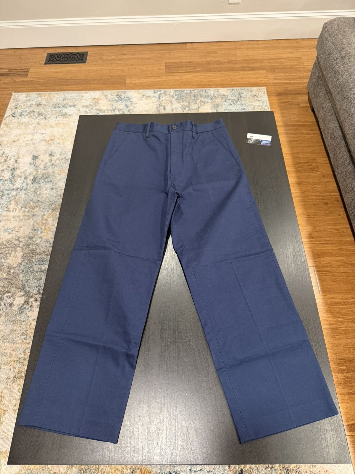 Marni Marni Blue Organic Gabardine Trousers Size US 40 / EU 56 - 1 Thumbnail