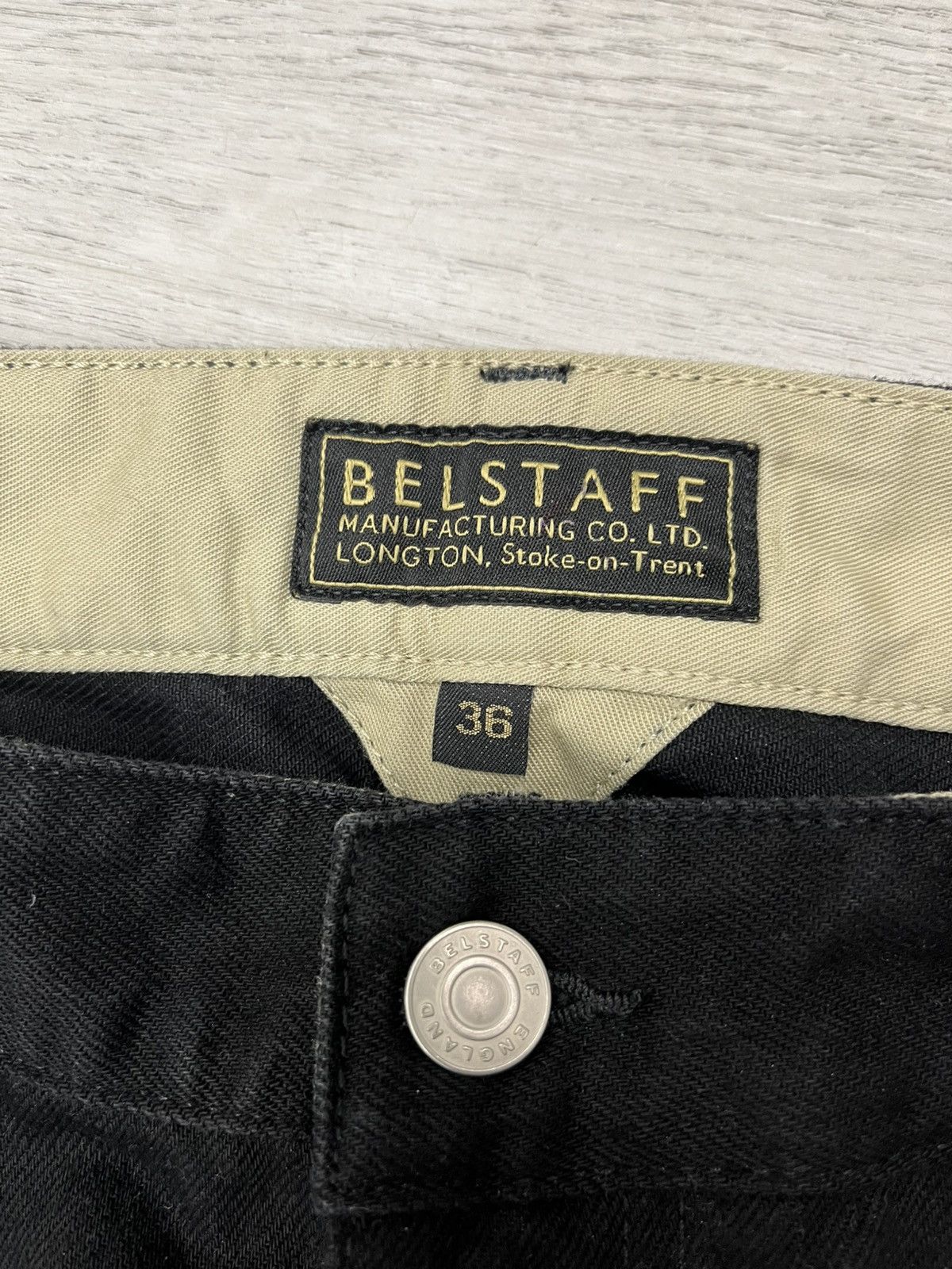 Belstaff Belstaff Gold Black Denim Jeans Size US 36 / EU 52 - 5 Thumbnail