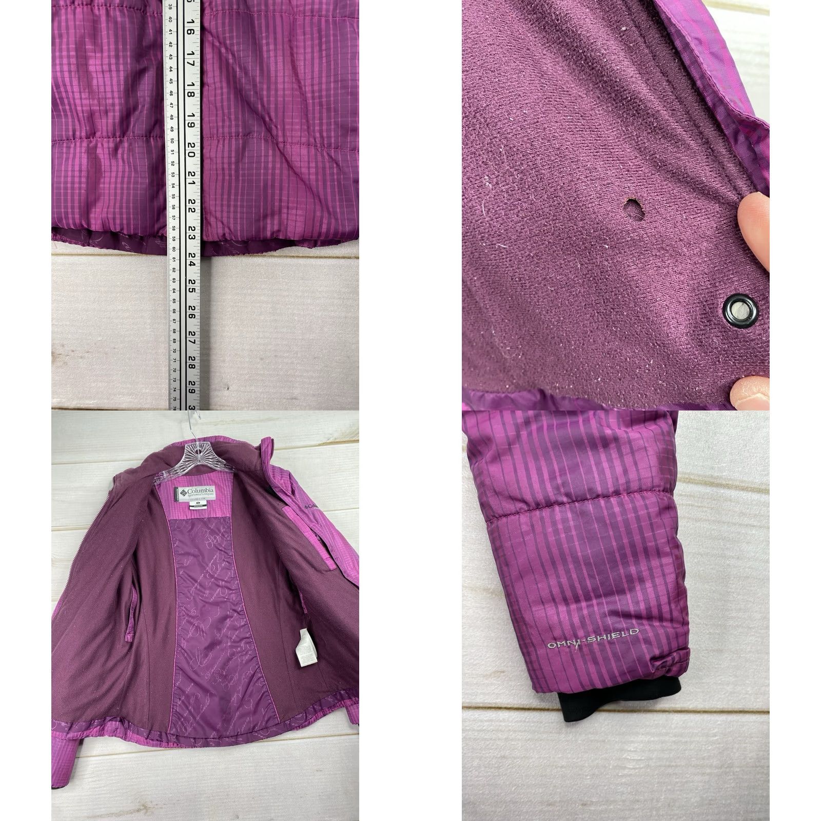 Pinko Columbia Puffer Jacket Womens S Pink Titanium Interchange Omni-Shield Skiing Jacket Size S / US 4 / IT 40 - 8 Thumbnail