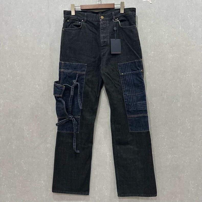 Louis Vuitton Louis Vuitton Bow Detail Denim Jeans Size US 32 / EU 48 - 1 Thumbnail