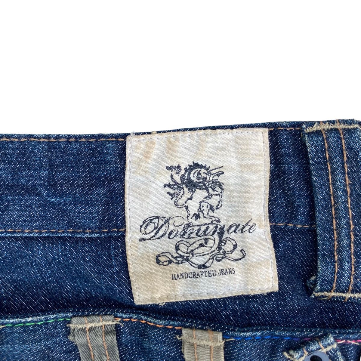Hysteric Glamour × Japanese Brand Dominate Handcrafted Zipper J-Curve Denim Jeans Size US 34 / EU 50 - 17 Thumbnail