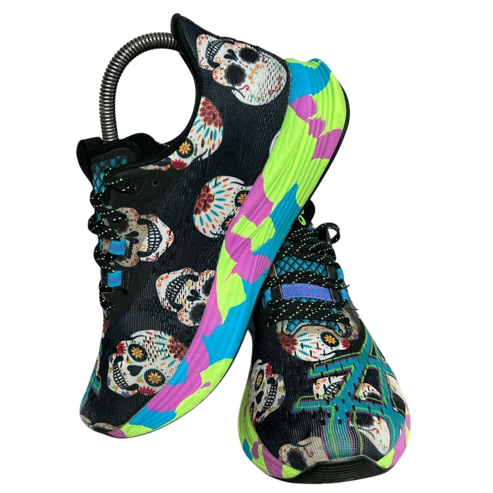 Asics Asics Noosa Tri 15 Women’s Shoes Avant Dia De Los Muertos Size US 8 / IT 38 - 7 Thumbnail