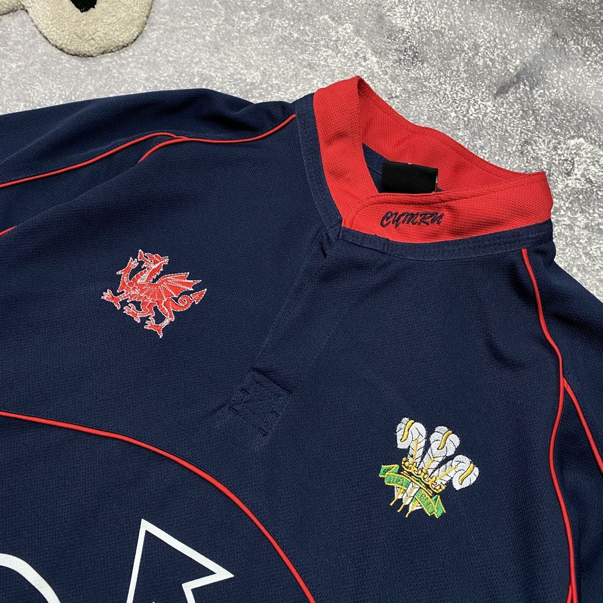 Rugby Ralph Lauren Vintage 90’s WHRU Wales Cymru rare rugby jersey Size US L / EU 52-54 / 3 - 3 Thumbnail