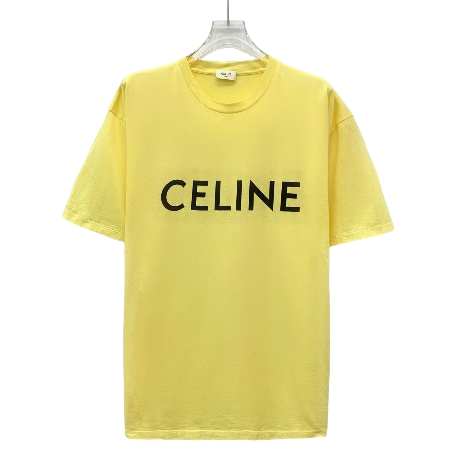 Celine Celine Logo Print Cotton T-Shirt Size M Size US M / EU 48-50 / 2 - 1 Thumbnail