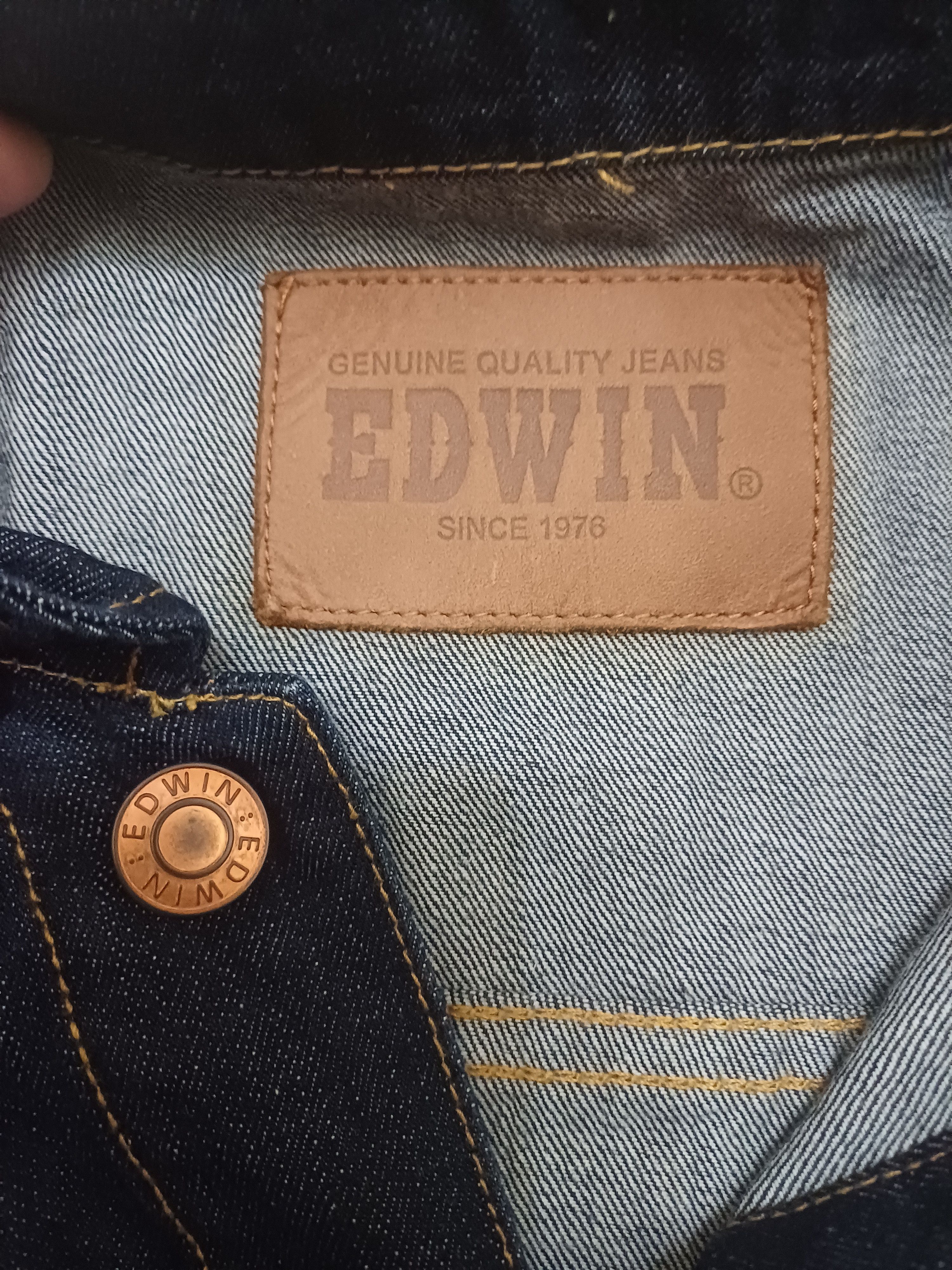 Japanese Brand Nice edwin light denim jacket Size US S / EU 44-46 / 1 - 5 Thumbnail