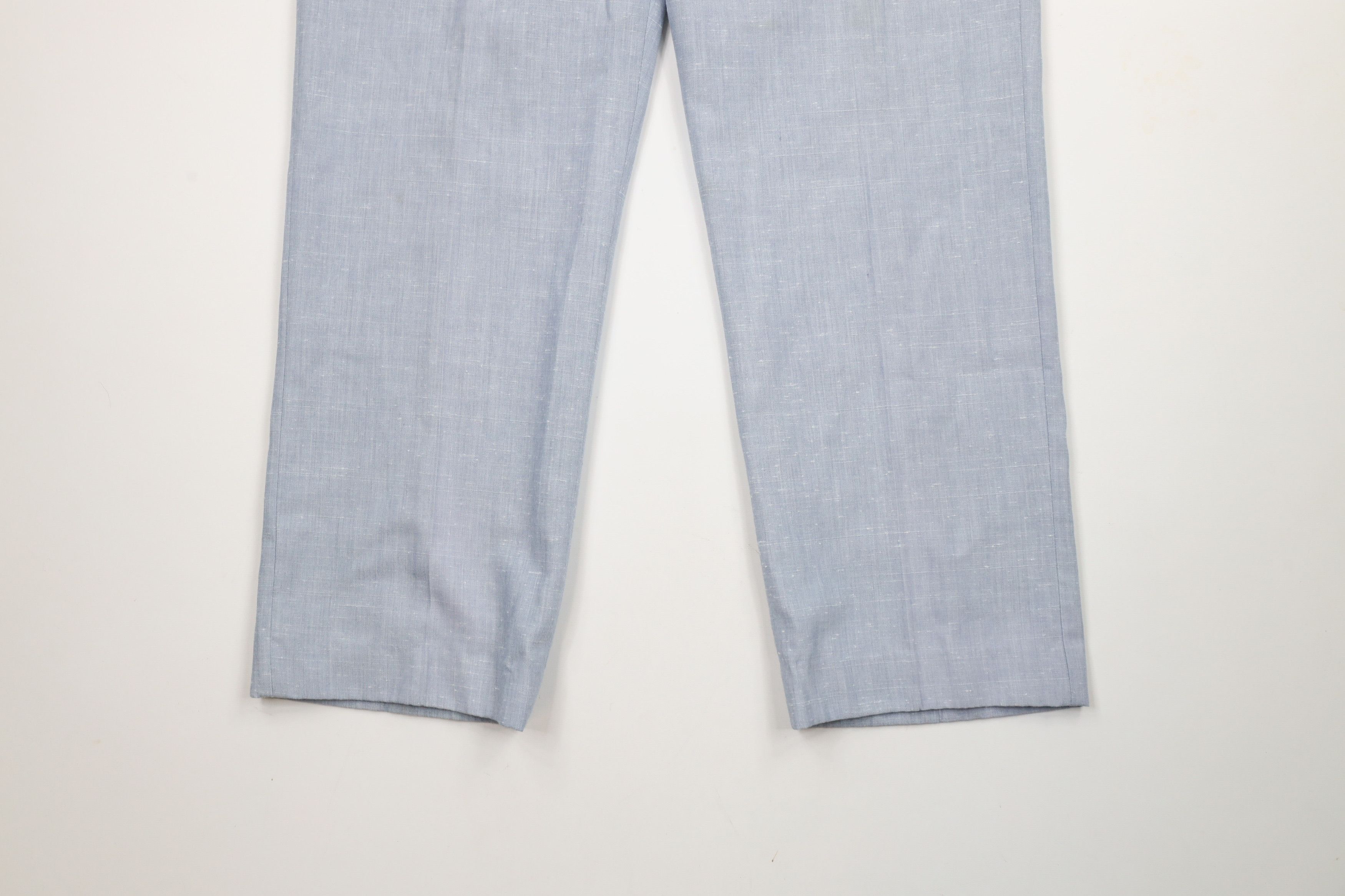 Vintage Vintage 70s Rockabilly Atomic Fleck Wide Leg Chino Pants USA Size US 36 / EU 52 - 4 Thumbnail
