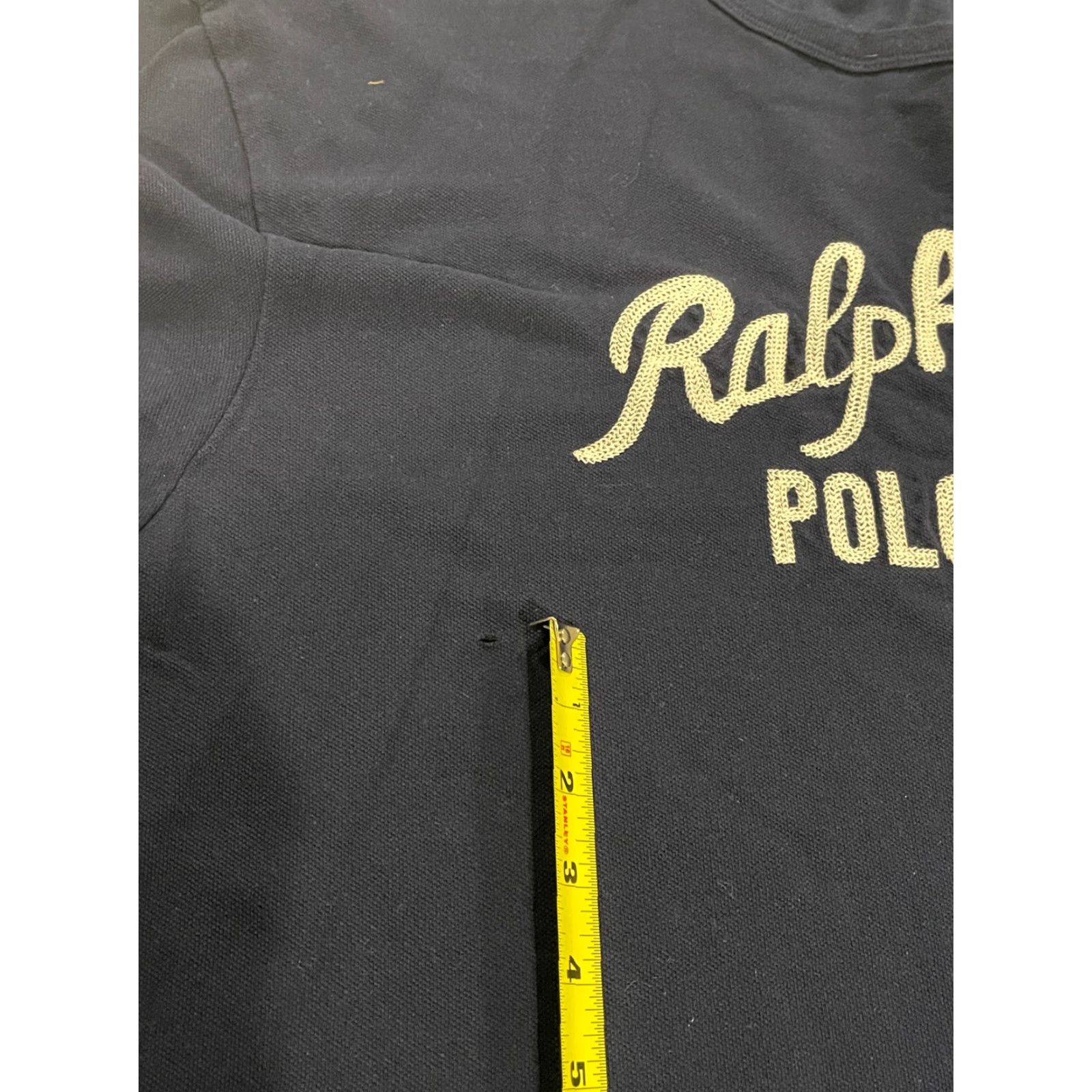 Polo Ralph Lauren Polo Ralph Lauren T-Shirt Men Classic Fit S/S Crew Neck Navy White Embroidered Logo Sz XXL Size US XXL / EU 58 / 5 - 5 Thumbnail
