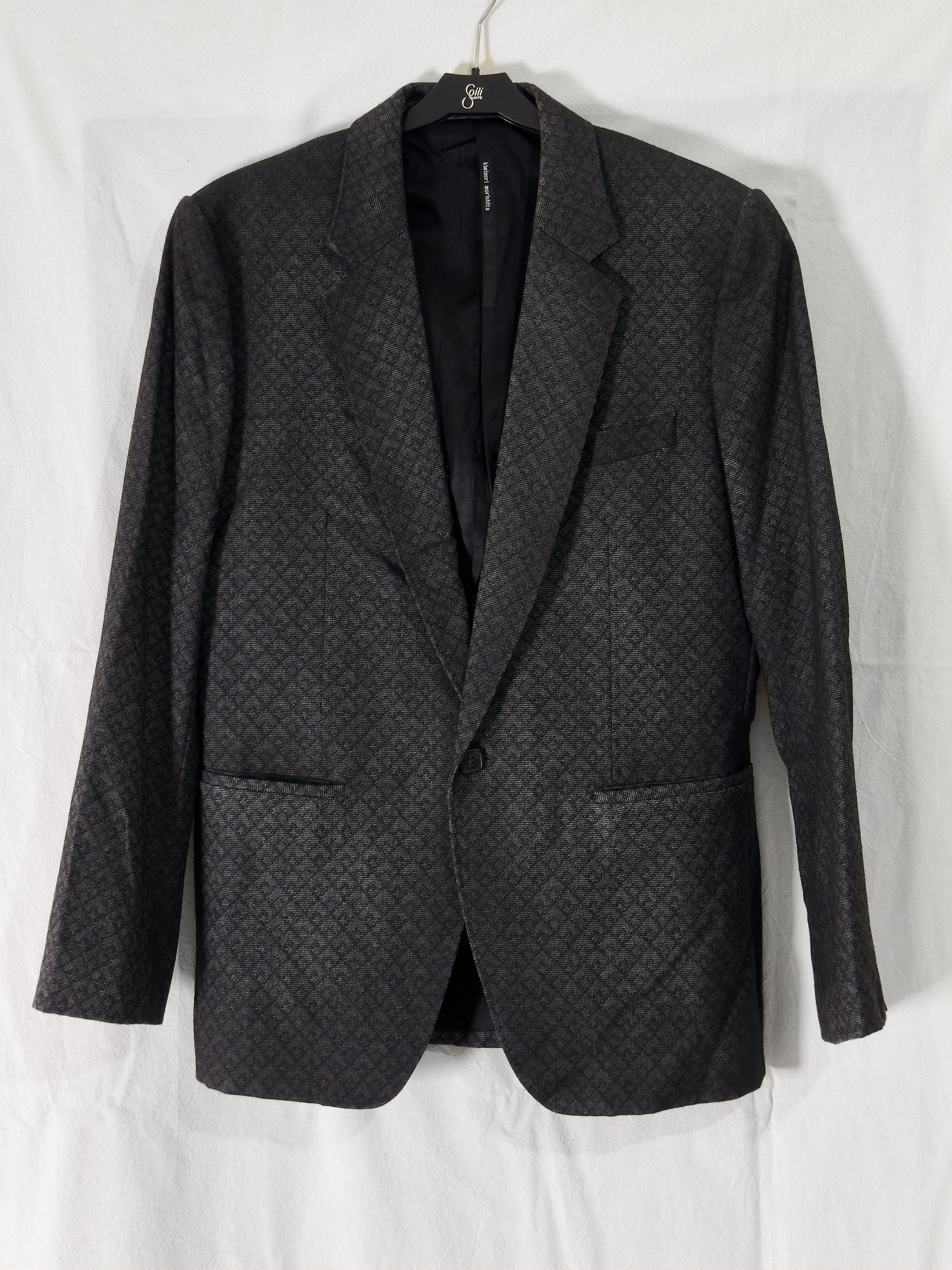Kiminori Morishita Kiminori Morishita tailored pattern blazer Size 50R - 8 Thumbnail