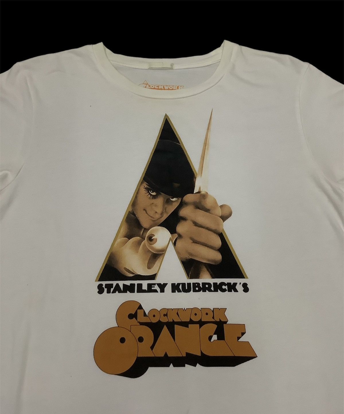Band Tees × Vintage CLOCKWORK ORANGE OFFICIAL TEE Size US S / EU 44-46 / 1 - 3 Thumbnail