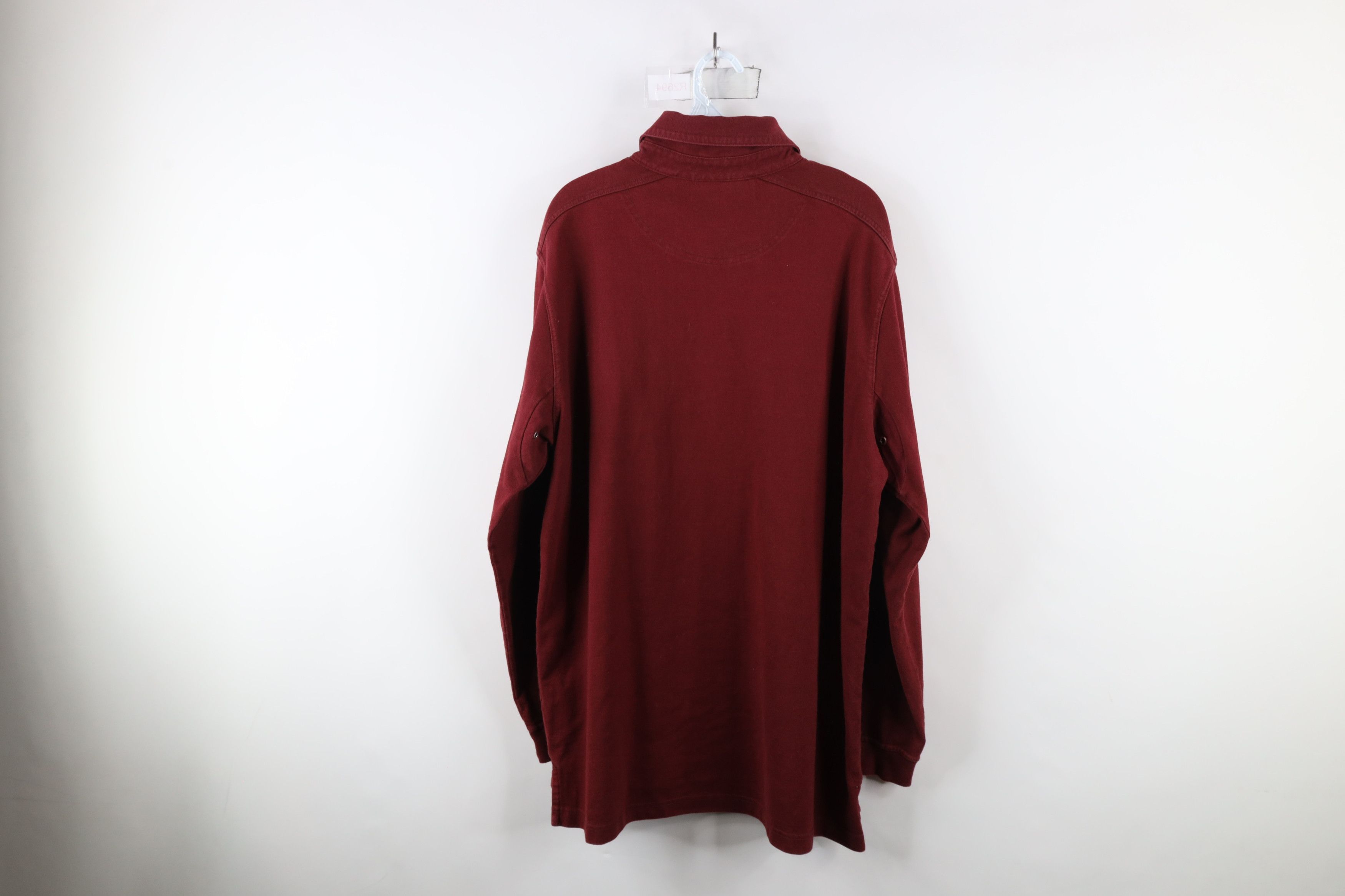Vintage Vintage 90s Streetwear Heavyweight Long Sleeve Rugby Polo Size US M / EU 48-50 / 2 - 8 Thumbnail