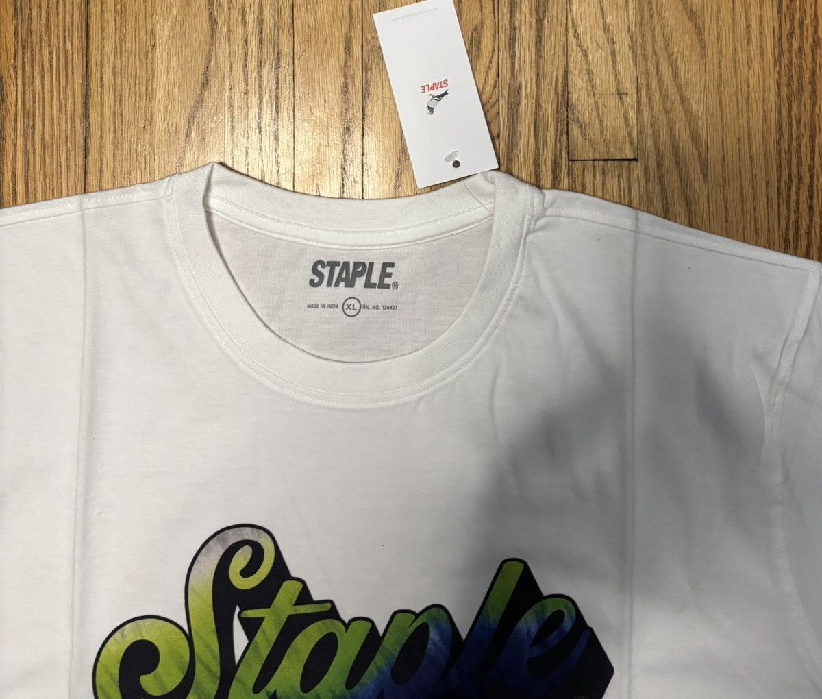 Staple Staple XL White Tshirt Size US XL / EU 56 / 4 - 3 Thumbnail