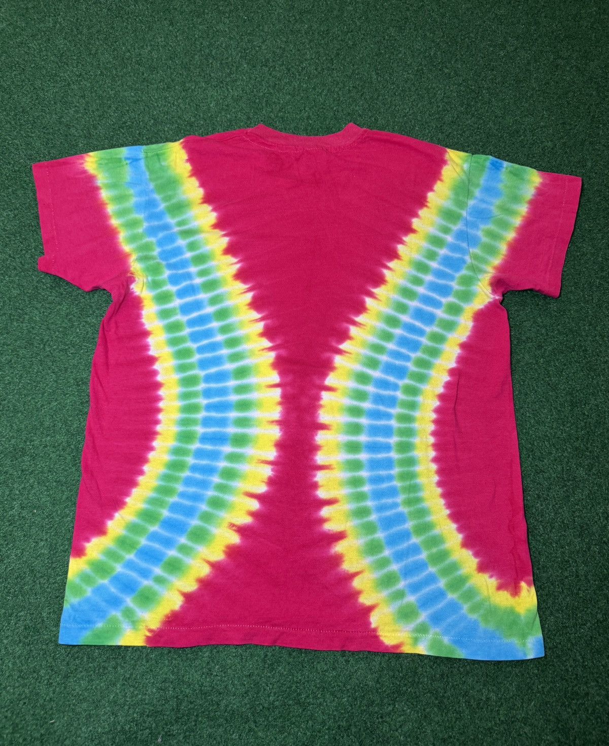 Vintage Vintage Tie Dye 80s 90s Retro Hippie M/L Thin T Shirt Size M / US 6-8 / IT 42-44 - 3 Thumbnail