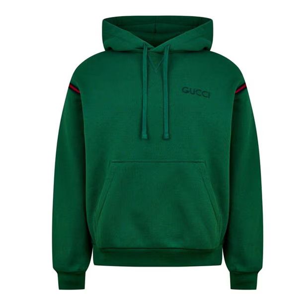 image of Gucci O1G2R1Mq0424 Hoodie In Green, Men's (Size Medium)