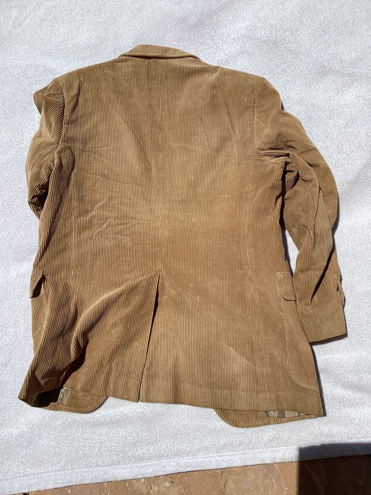 Other Vintage 1990s/Y2K classic directions corduroy tan blazer top Size 38L - 3 Thumbnail