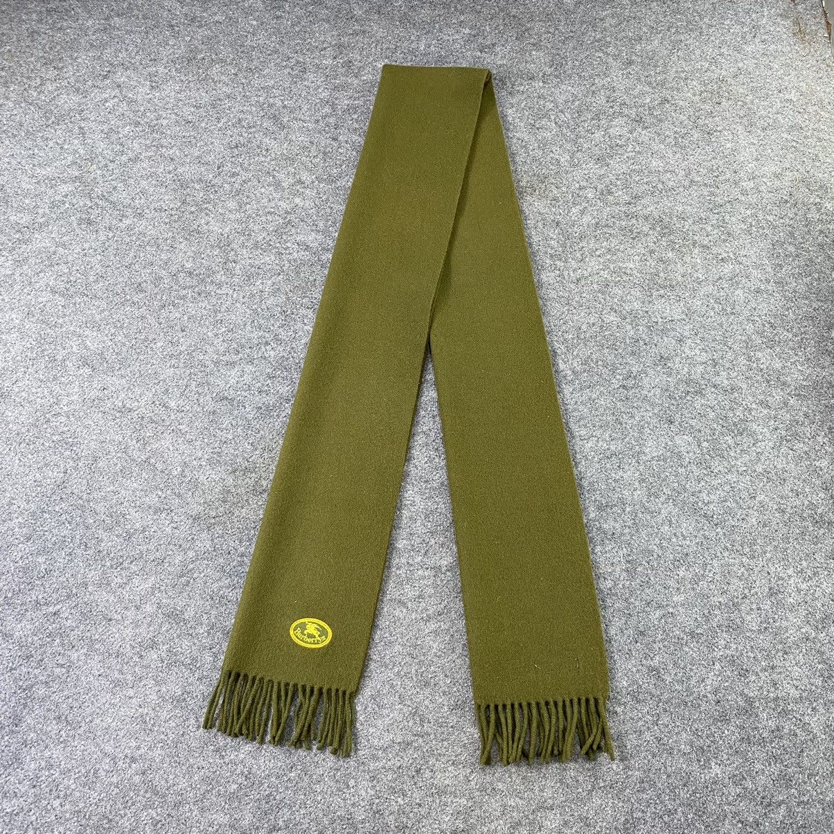 Burberry × Vintage Burberry Wool Muffler / Scarf / Neckwear - T1349 Size ONE SIZE - 2 Thumbnail