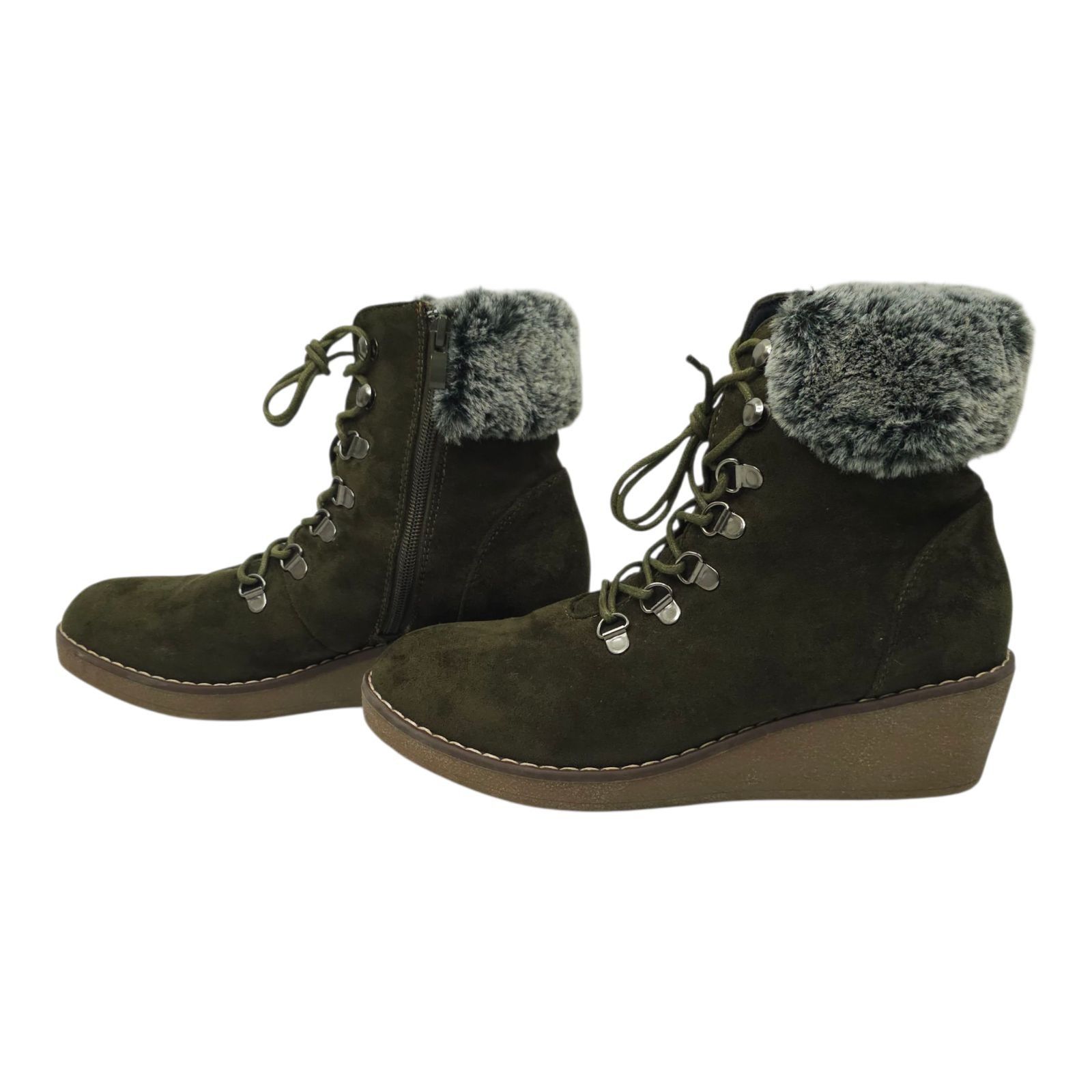 Other Boutique By Corkys Fox Bay Ankle Boots Womens 9 Green Size US 9 / IT 39 - 10 Thumbnail