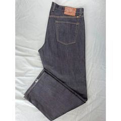 Lucky Brand Dungarees Jeans Mens 38x32 Blue 165 Straight Leg Zipper Fly