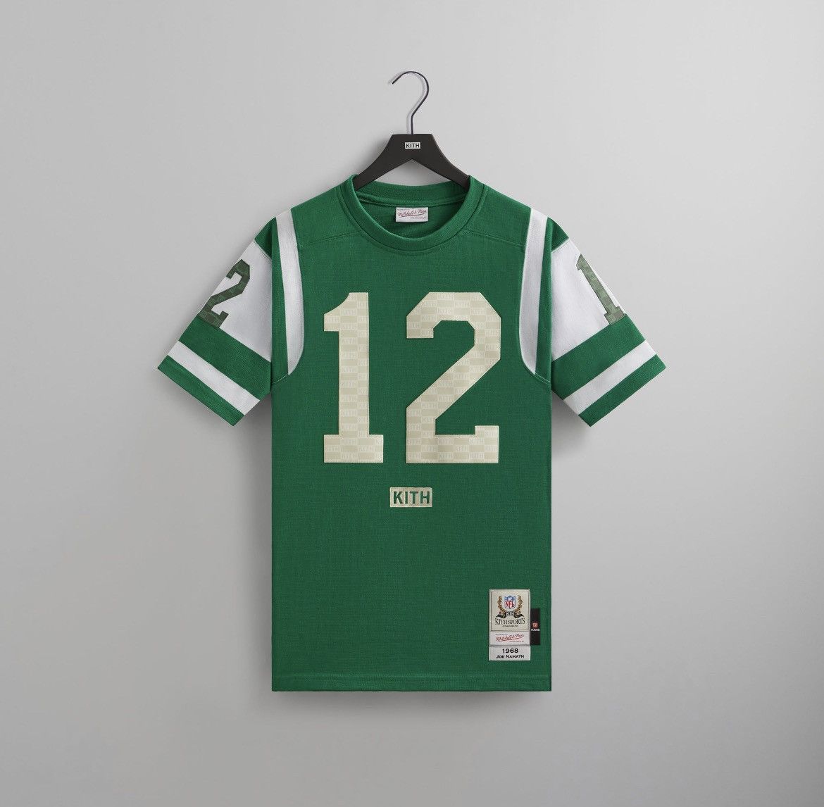 Kith × Mitchell & Ness × NFL Kith Mitchell & Ness NFL Joe Namath Jersey Size US XL / EU 56 / 4 - 2 Thumbnail