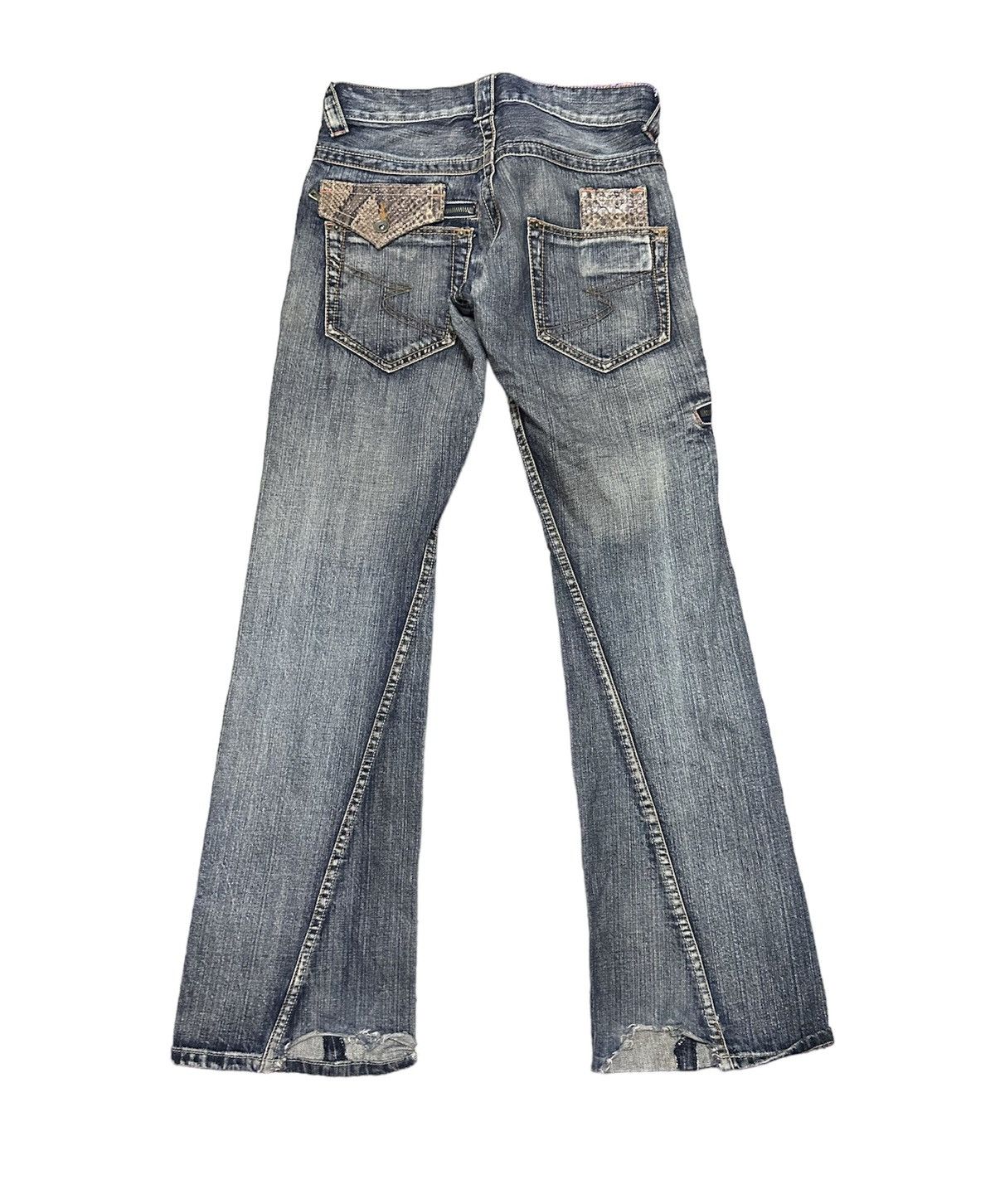semanticdesign Semantic design flair distressed jeans low rinse Size US 32 / EU 48 - 2 Thumbnail