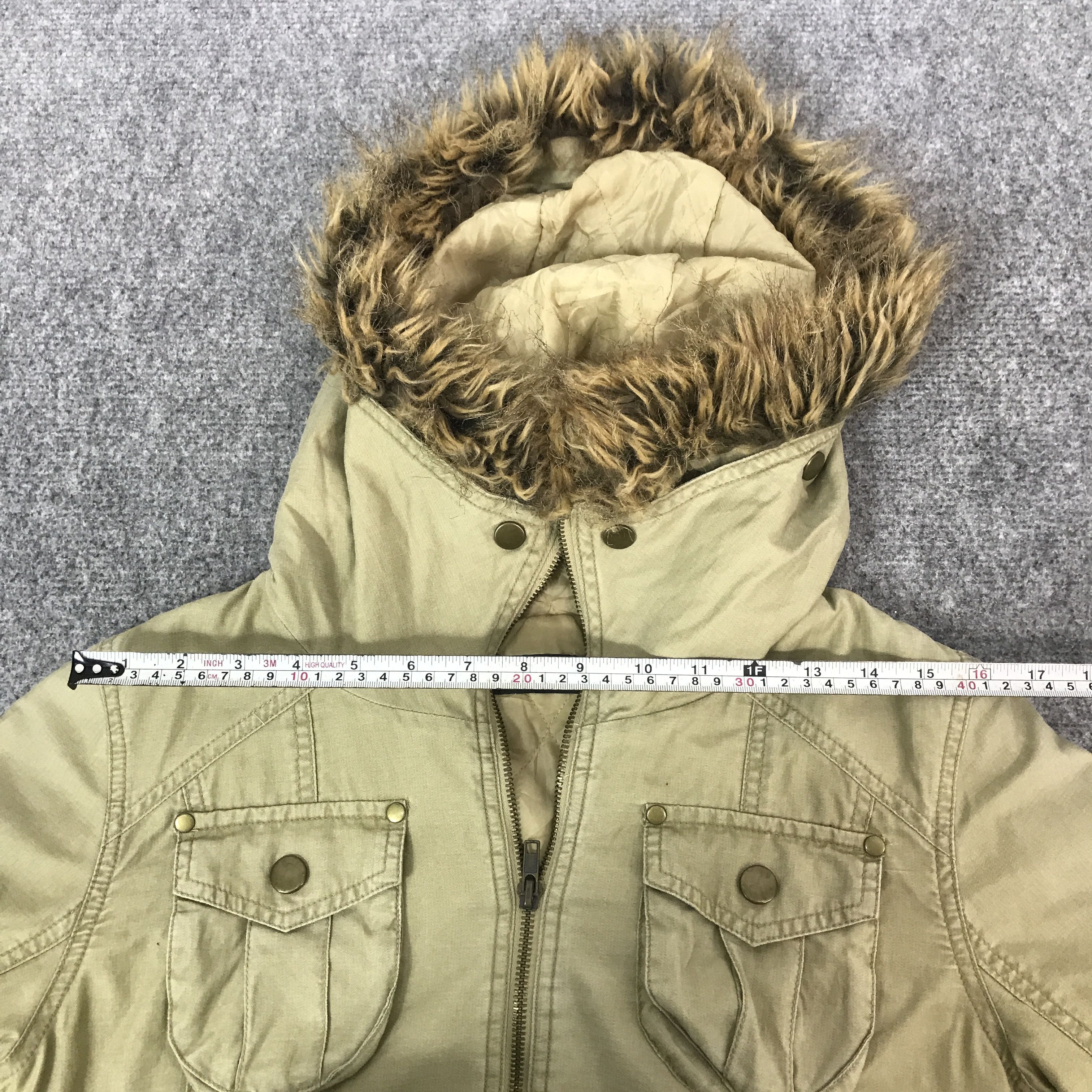 Japanese Brand vintage Japan style m-ii fur hoodie jacket K61B18 Size US M / EU 48-50 / 2 - 5 Thumbnail