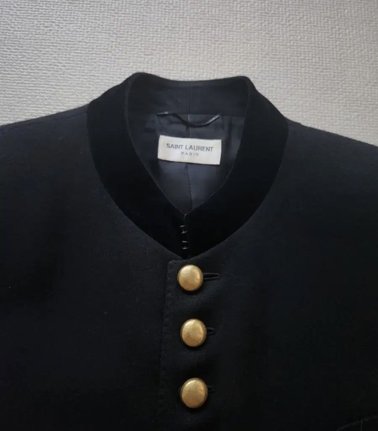 Saint Laurent Paris Saint laurent 16FW gold buttoned spencer office coat sz46 Size US S / EU 44-46 / 1 - 5 Thumbnail
